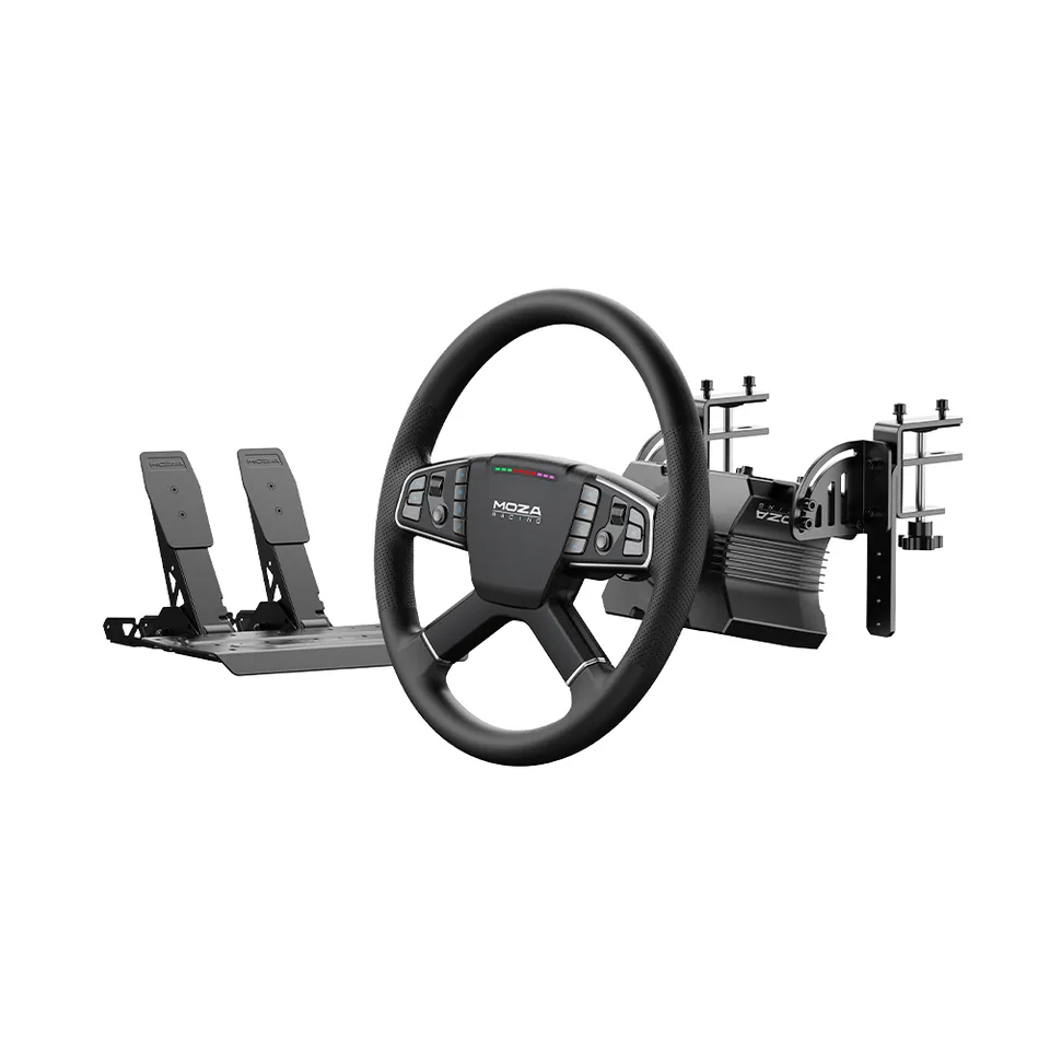 moza-racing-bundle-truck-tsw-base-r5-pedali-sr-p-lite image 1
