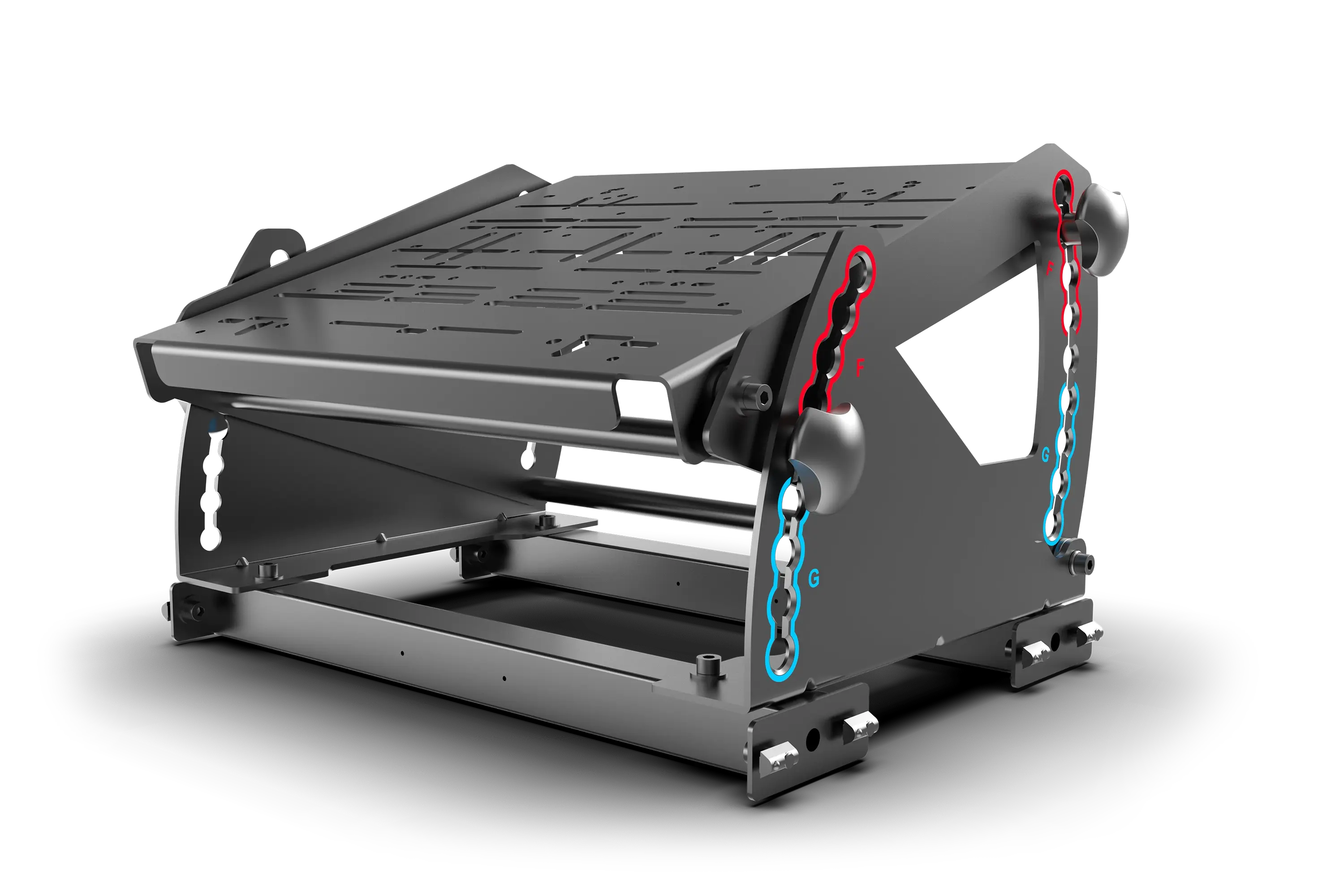 trak-racer-sistema-pedaliera-tool-free-formula-gt-hybrid-per-rigs-estruso image 1