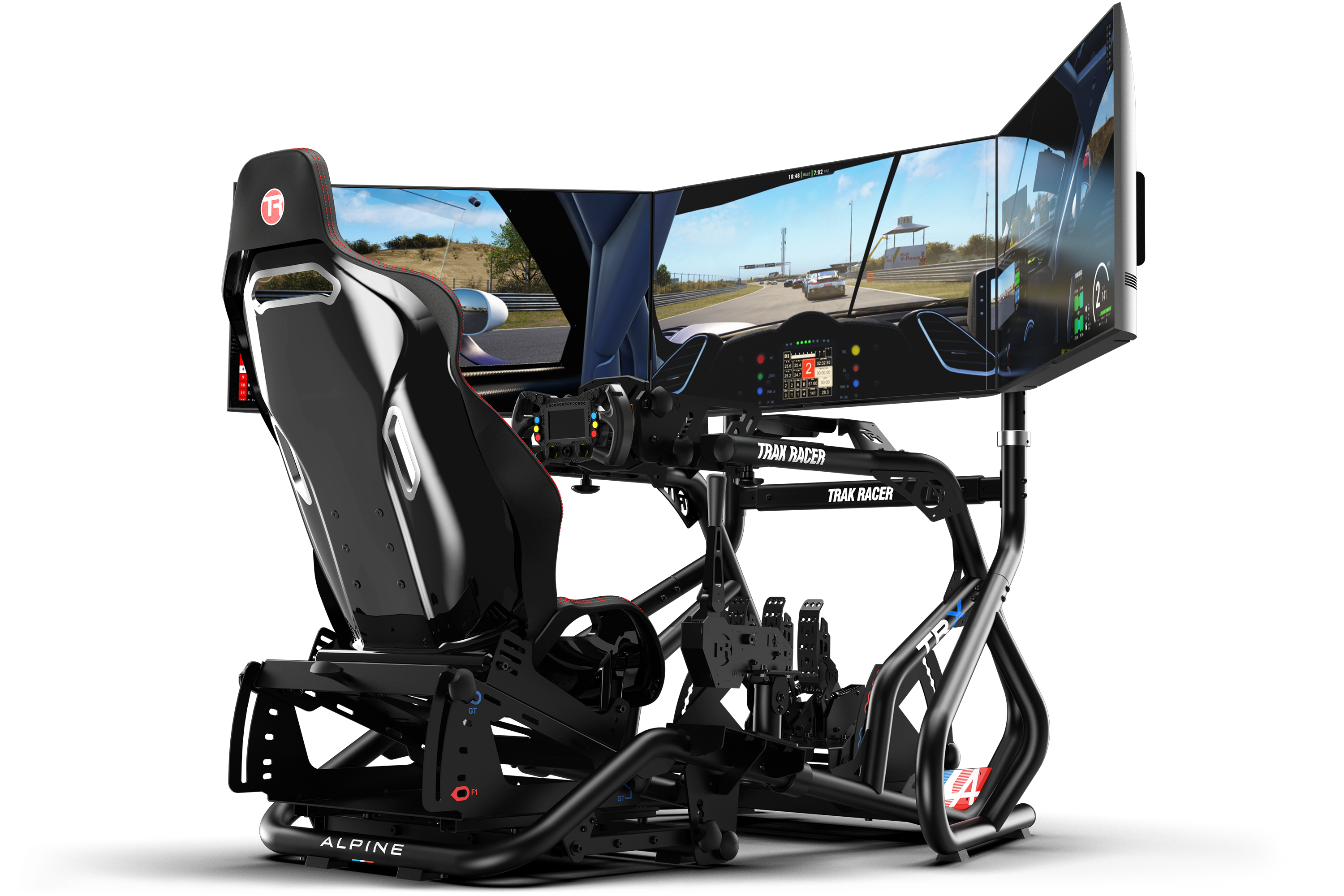 trak-racer-freestanding-triple-monitor-stand-per-3-monitor-32-45 image 1