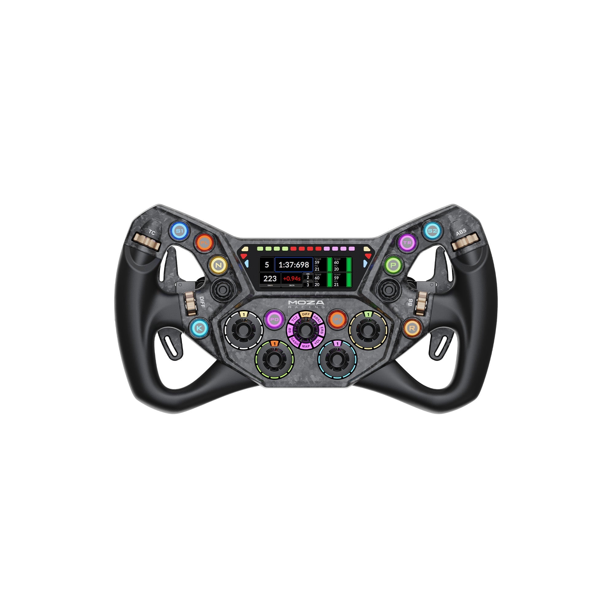 moza-racing-ks-pro-volante-gt-a-farfalla-300mm image 1