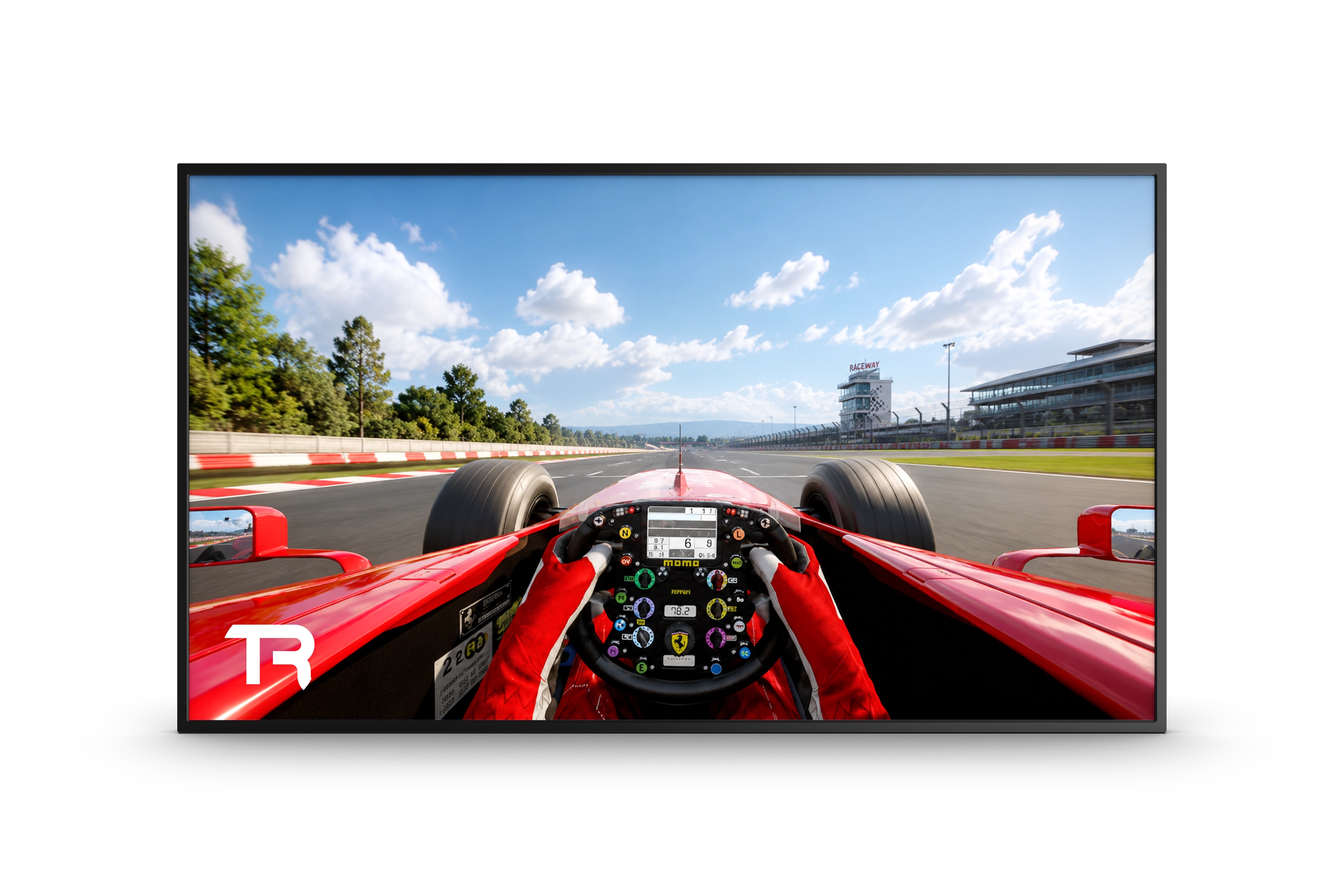 trak-racer-tr-m43a-monitor-gaming-43-4k-uhd-120hz-ips-sim-racing image 1