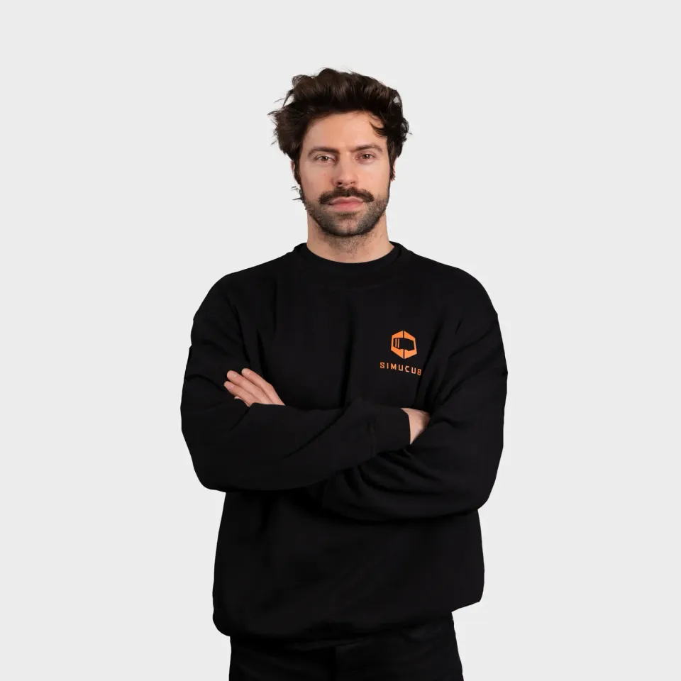 simucube-college-sweater-felpa-ufficiale image 1