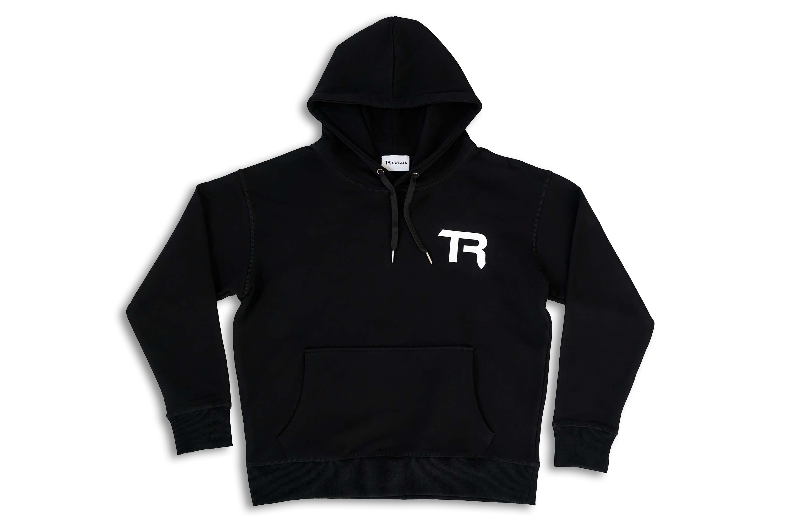 trak-racer-tr-felpa-con-cappuccio-in-cotone-monogram-logo image 1