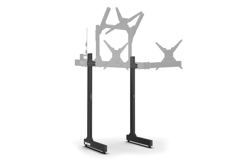 trak-racer-kit-gambe-supporto-per-monitor-stand-freestanding-con-protezioni-pavi image 1
