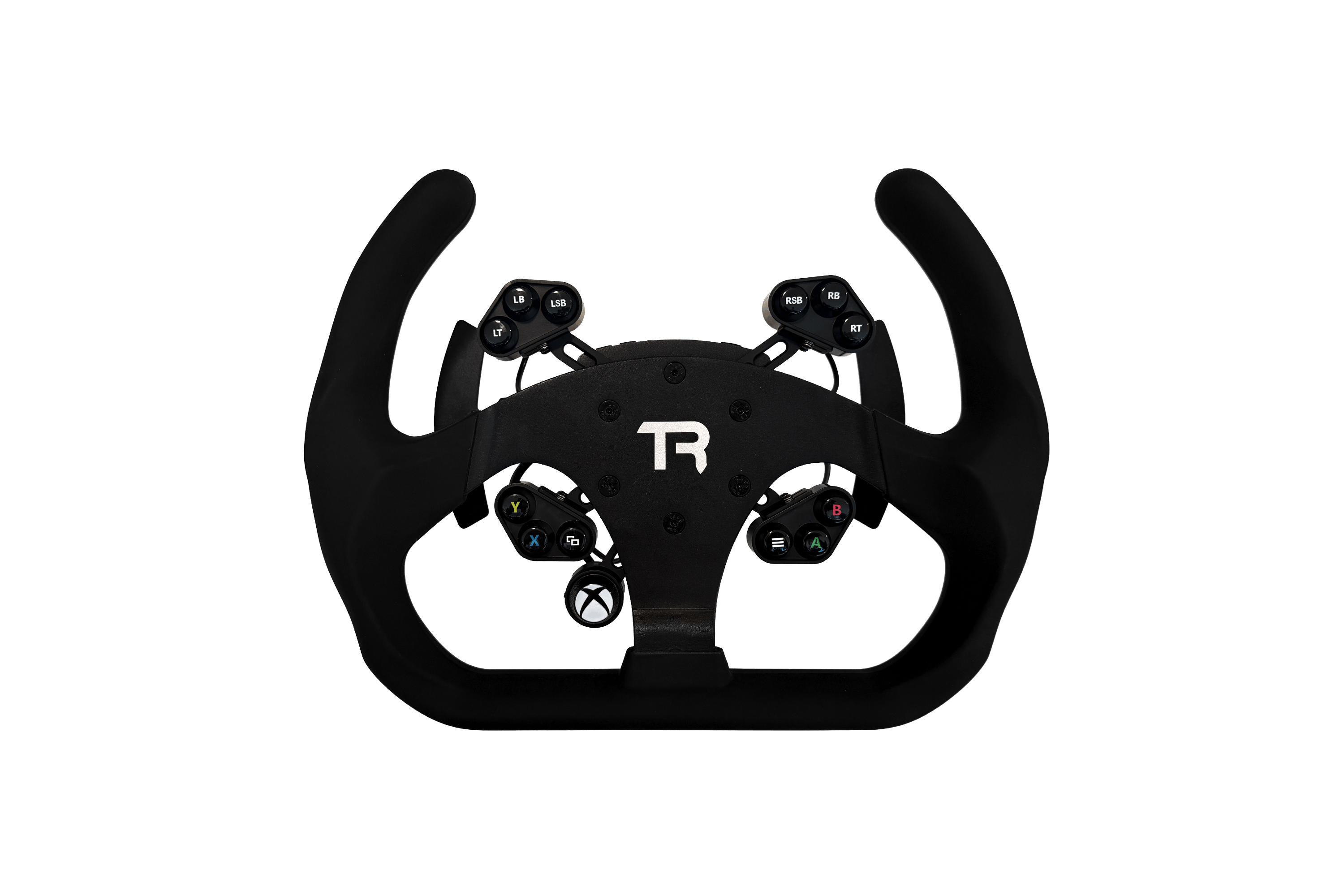 trak-racer-330mm-flat-bottom-open-gt-corona-volante-sim-racing-alluminio image 6