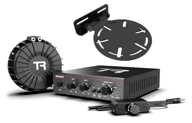 trak-racer-v2-pro-kit-bass-shaker-2ch-200w-con-piastra-universale image 1