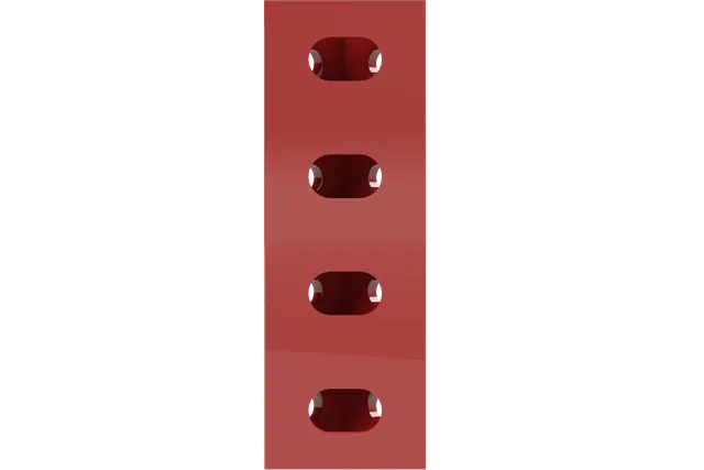 trak-racer-tr8020-staffa-angolare-di-ricambio-160x40mm-rossa image 1