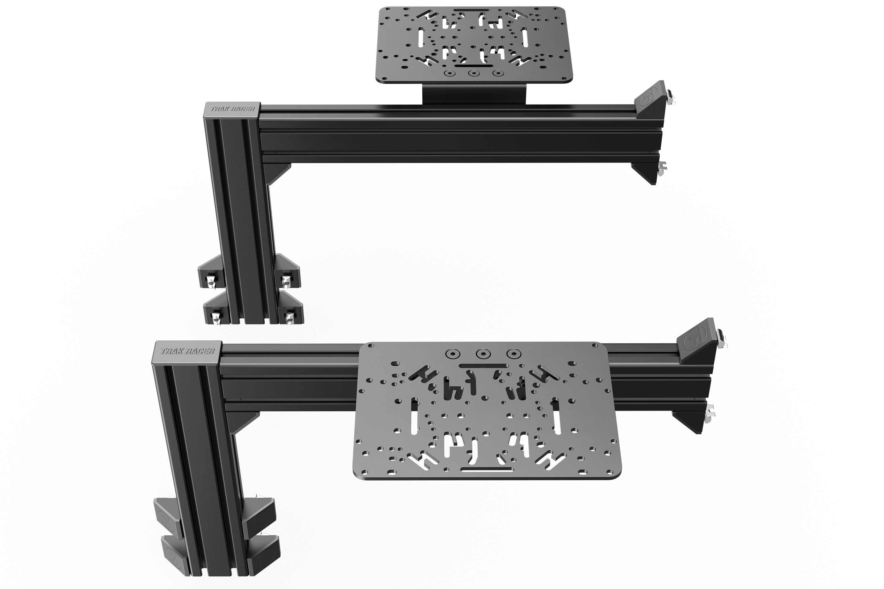 trak-racer-flight-sim-control-mount-kit-2-supporti-350mm-per-alluminio image 1