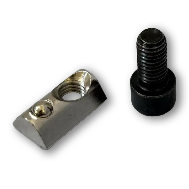 trak-racer-dadi-a-t-con-cuscinetto-e-viti-m8-per-cava-8mm-set-10-20 image 1