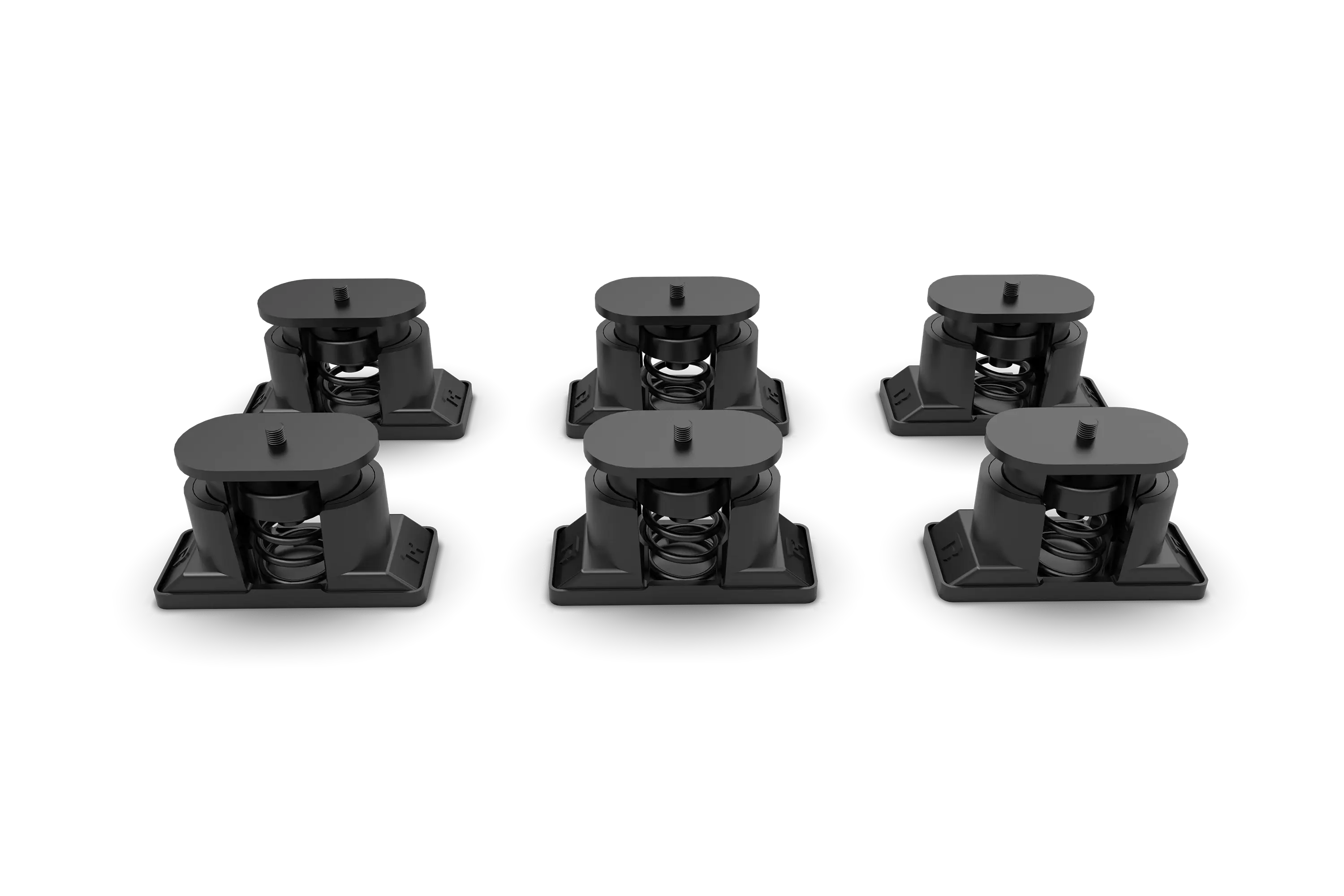 trak-racer-kit-isolamento-vibrazioni-6-piedini-antivibrazione-m10 image 3