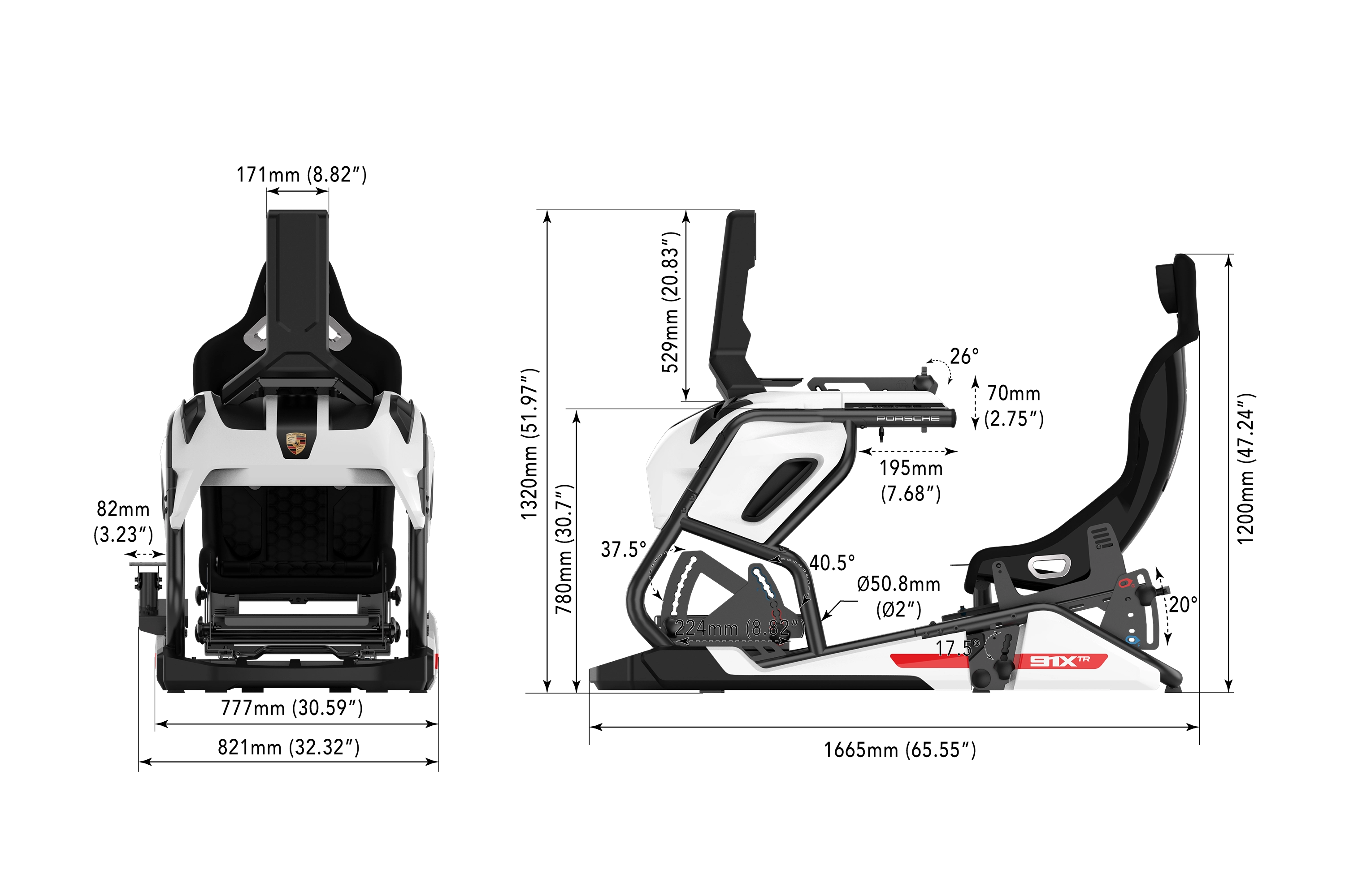 trak-racer-porsche-91xtr-hybrid-racing-simulator-cockpit image 6