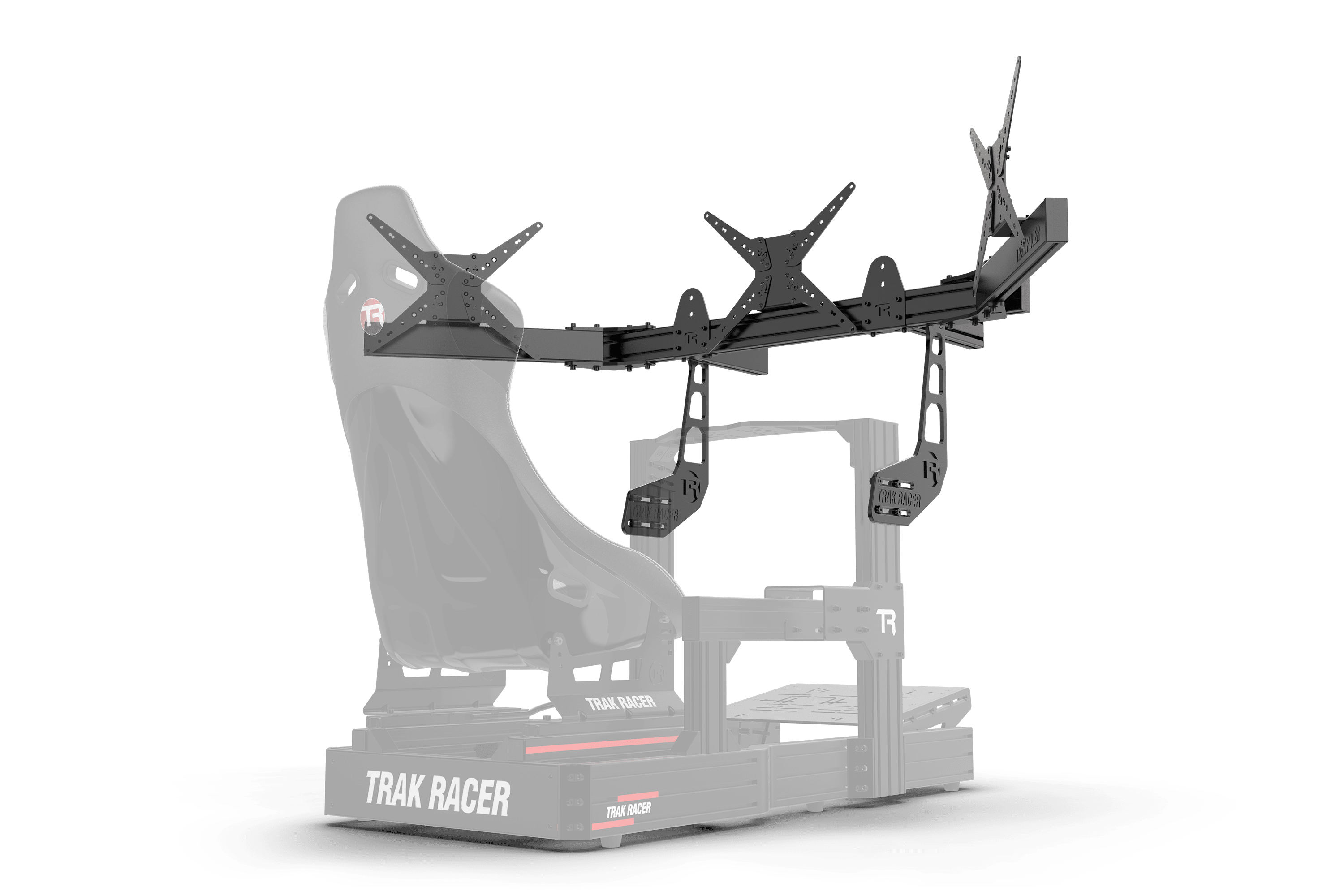 trak-racer-stand-triplo-monitor-integrato-a-cockpit-fino-a-45-per-sim-racing-e-f image 2