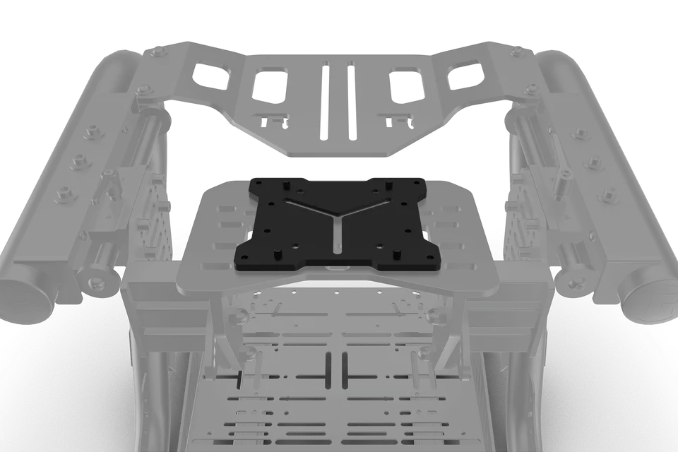 trak-racer-piastra-adattatore-universale-in-acciaio-per-volanti-asetek image 1