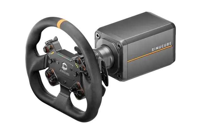 simucube-valo-leather-simucube-3-wheelbase-bundle-direct-drive image 1