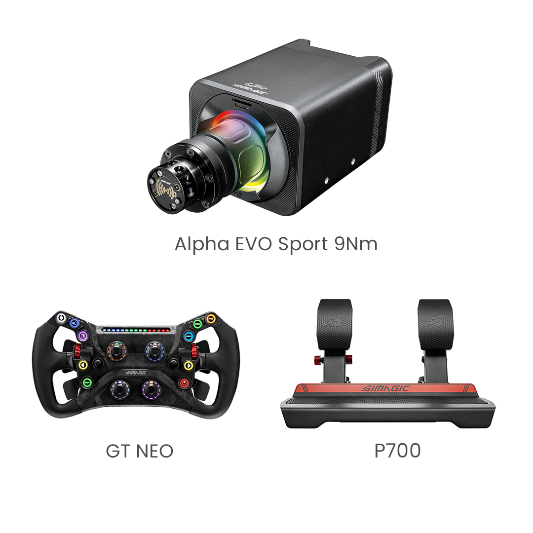simagic-green-flag-bundle-9nm-base-alpha-evo-volante image 2