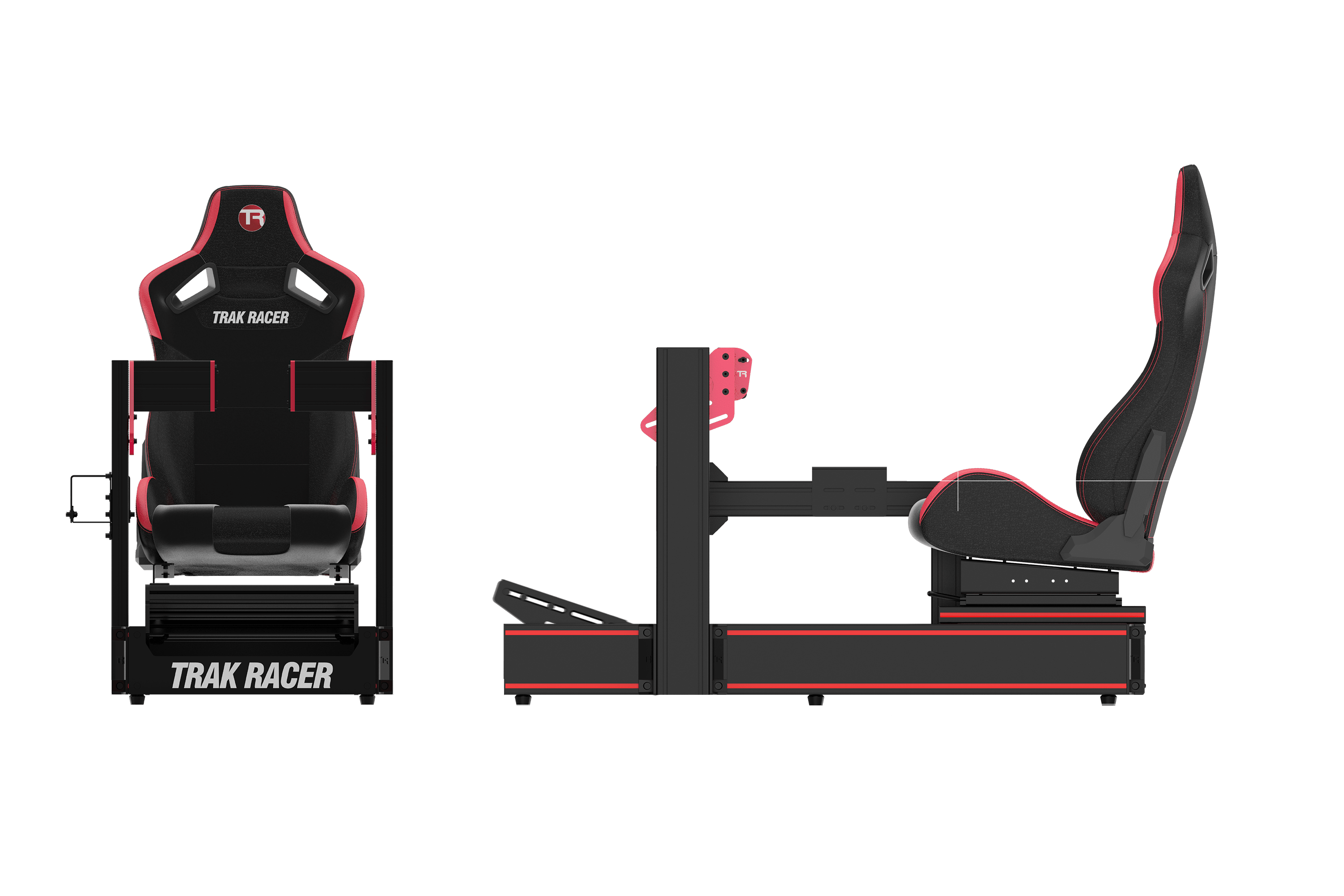 trak-racer-tr160-v5-racing-simulator-con-seat-slider-kit image 7