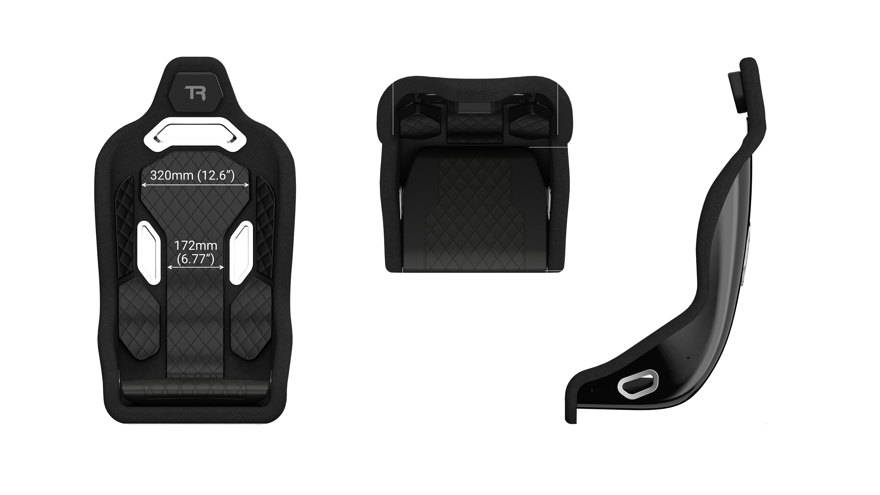 trak-racer-hsx-hybrid-formula-pro-sedile-racing-fiberglass-nero image 5