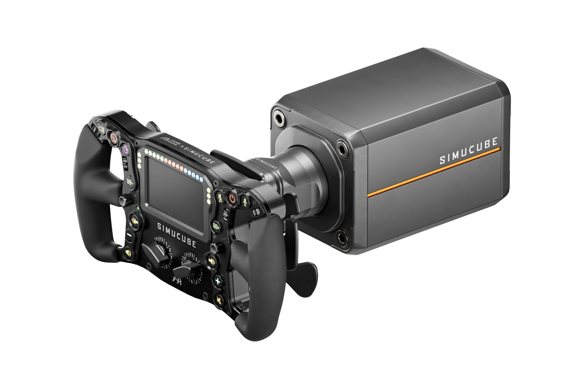 simucube-3-wheelbase-ascher-racing-ultimate-usb-bundle-volante-direct-drive image 1