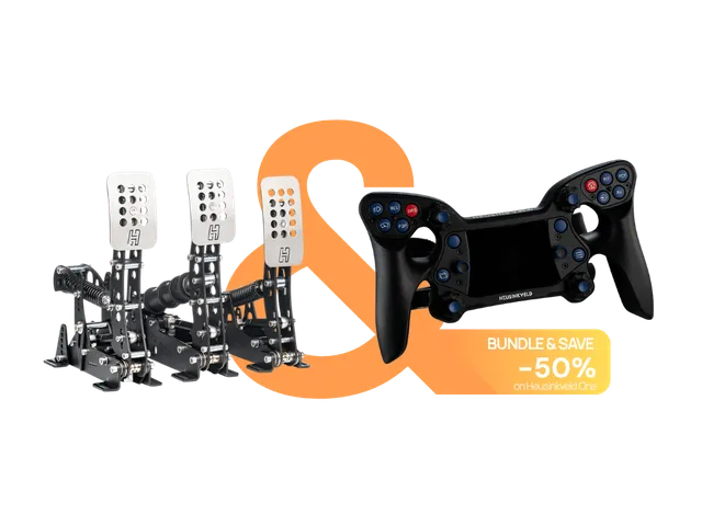 heusinkveld-ultimate-set-3-pedali-black image 1
