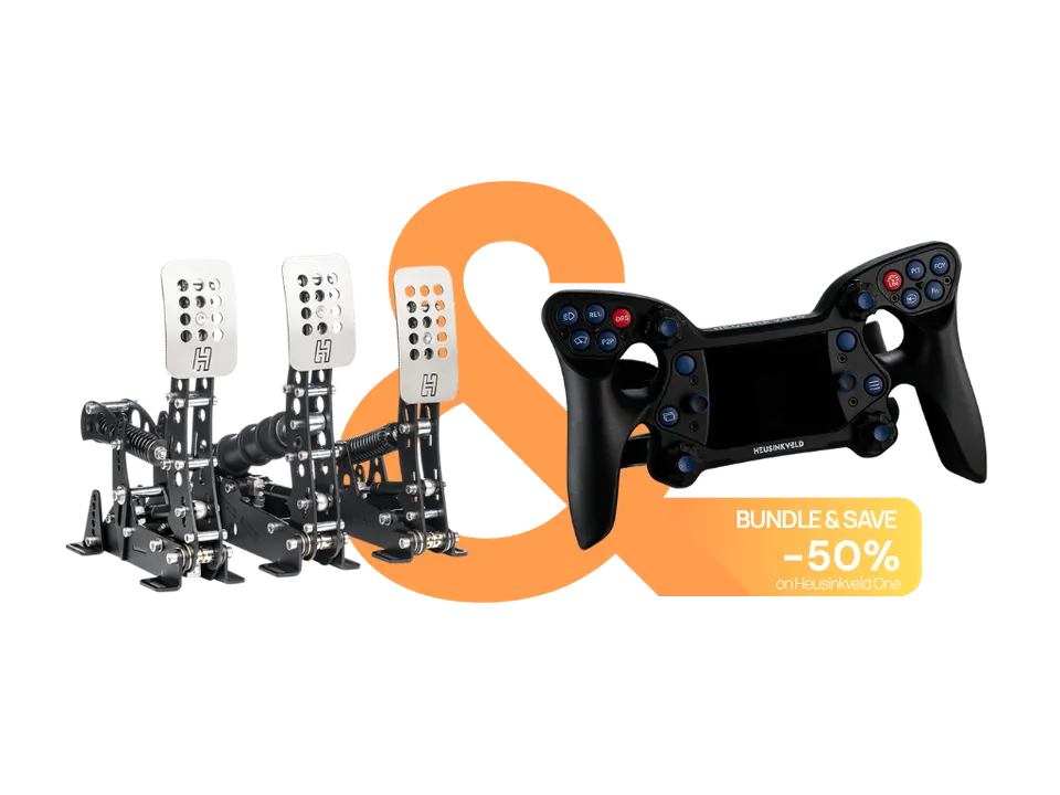 heusinkveld-ultimate-set-3-pedali-black image 1