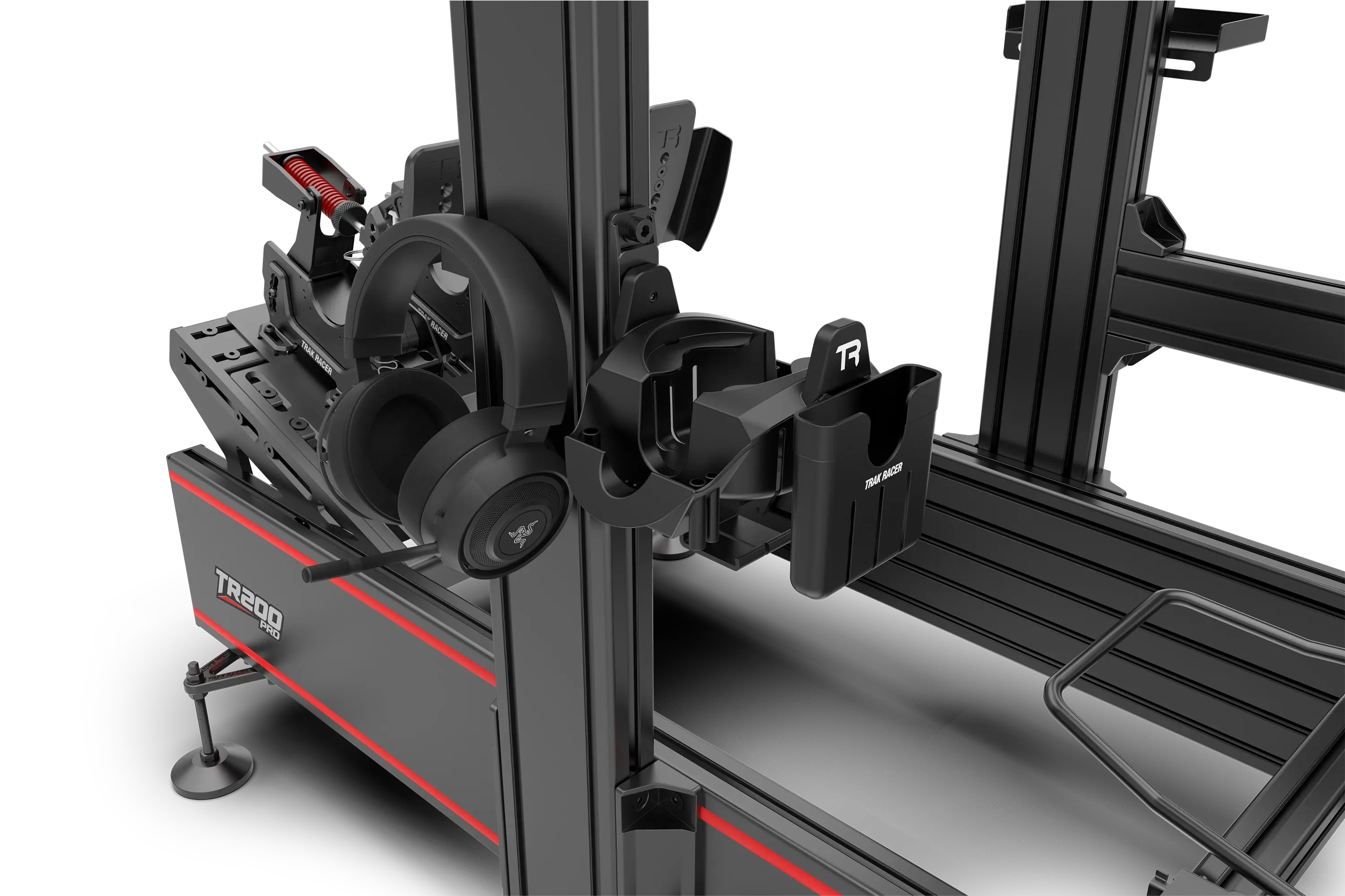 trak-racer-universal-vr-headset-supporto-cockpit-porta-cuffie-bevande-telefono-e image 3