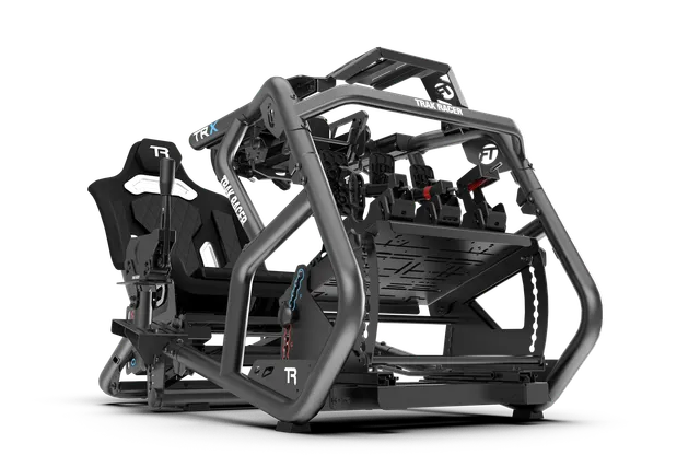 trak-racer-trx-v2-racing-simulator-black-cockpit-formula-gt image 1