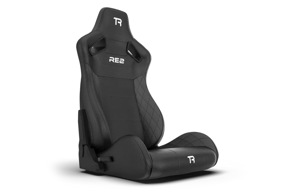 trak-racer-re2-dual-lock-sedile-sim-racing-reclinabile-nero-diamond image 1