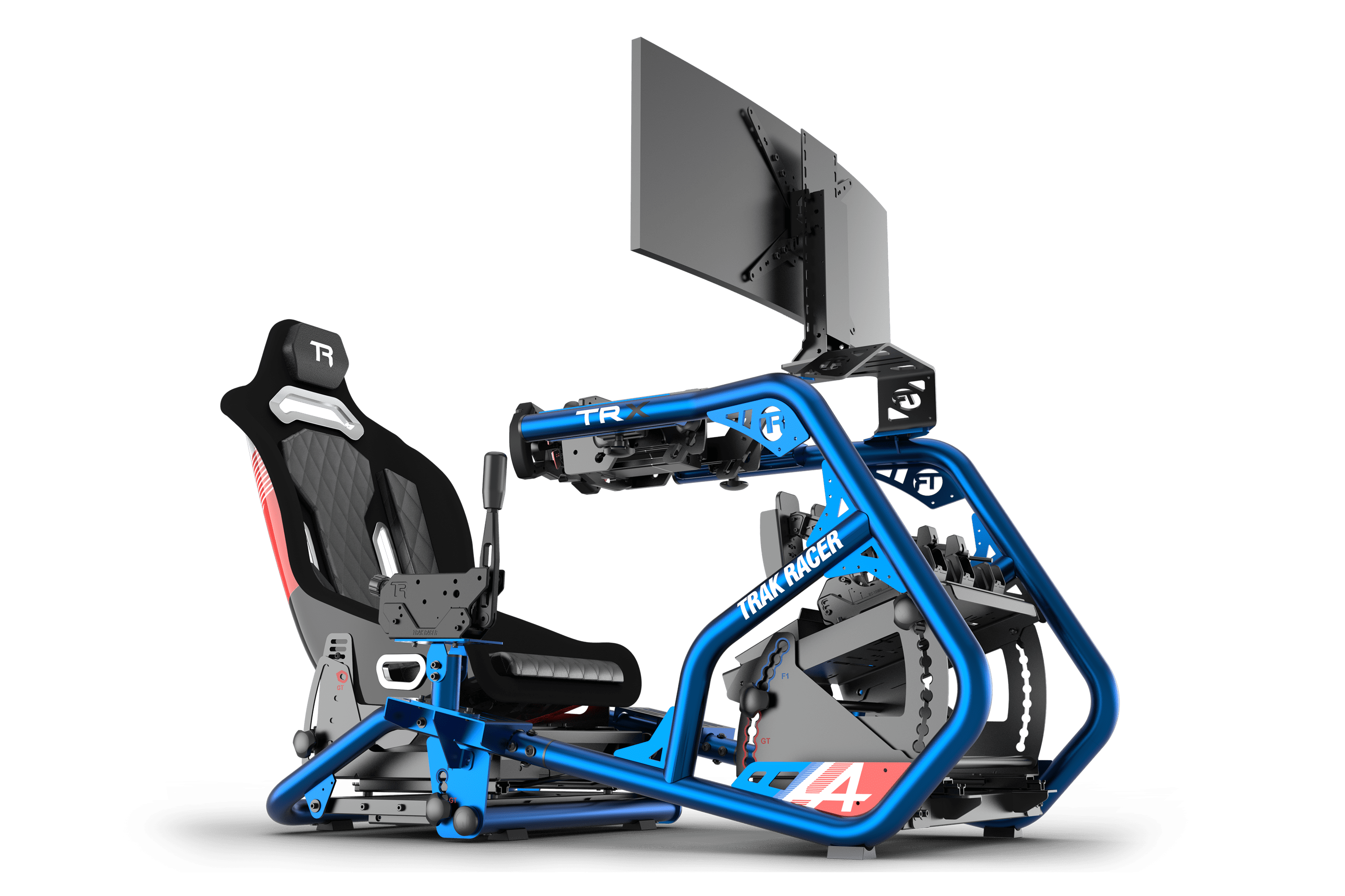 trak-racer-supporto-cambio-universale-per-alpine-racing-trx-blu-alpine-f1 image 3