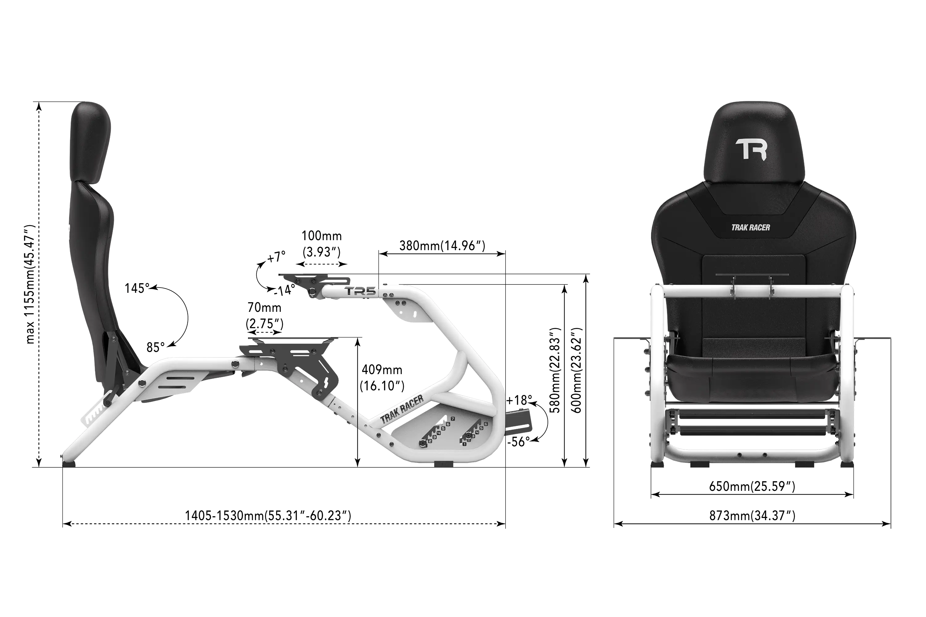 trak-racer-tr5-flight-simulator-con-mount-bundle-cockpit-racing-volo image 8