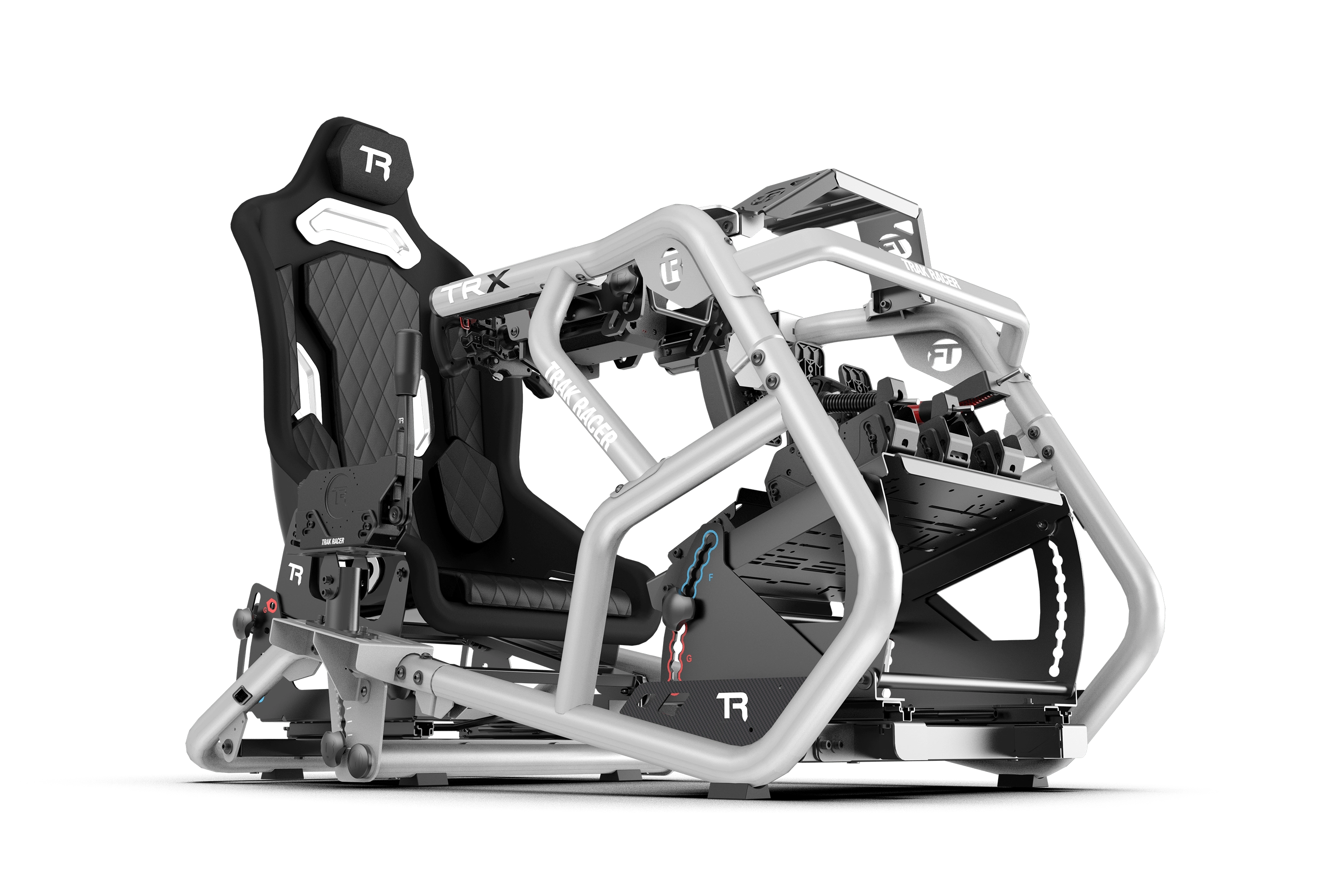 trak-racer-trx-v2-simulatore-racing-silver-arrow-telaio image 3