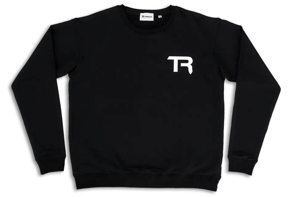 trak-racer-felpa-cotone-con-monogramma-tr-relaxed-fit image 1