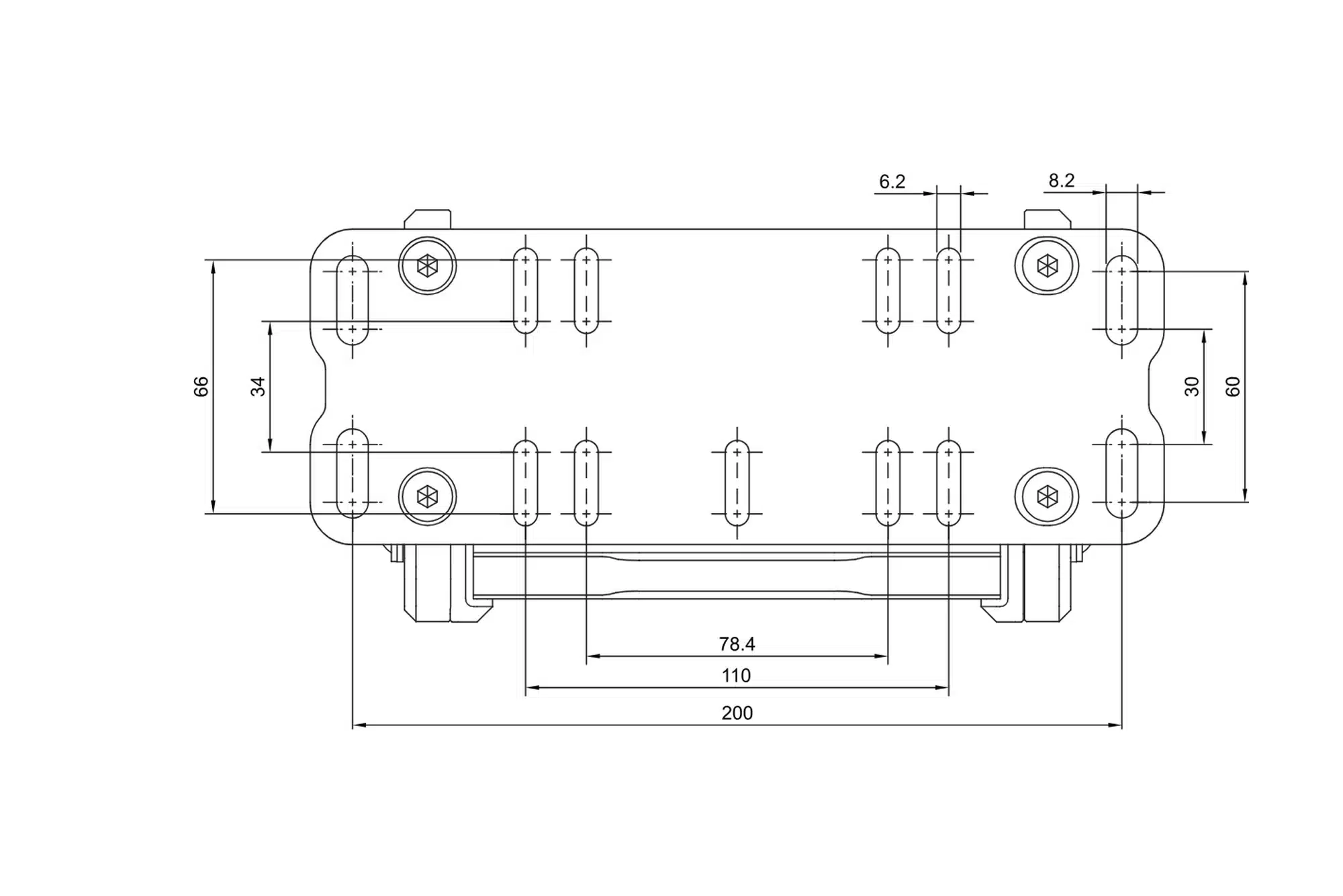 simucube-wheelbase-mount-v2-supporto-base image 8