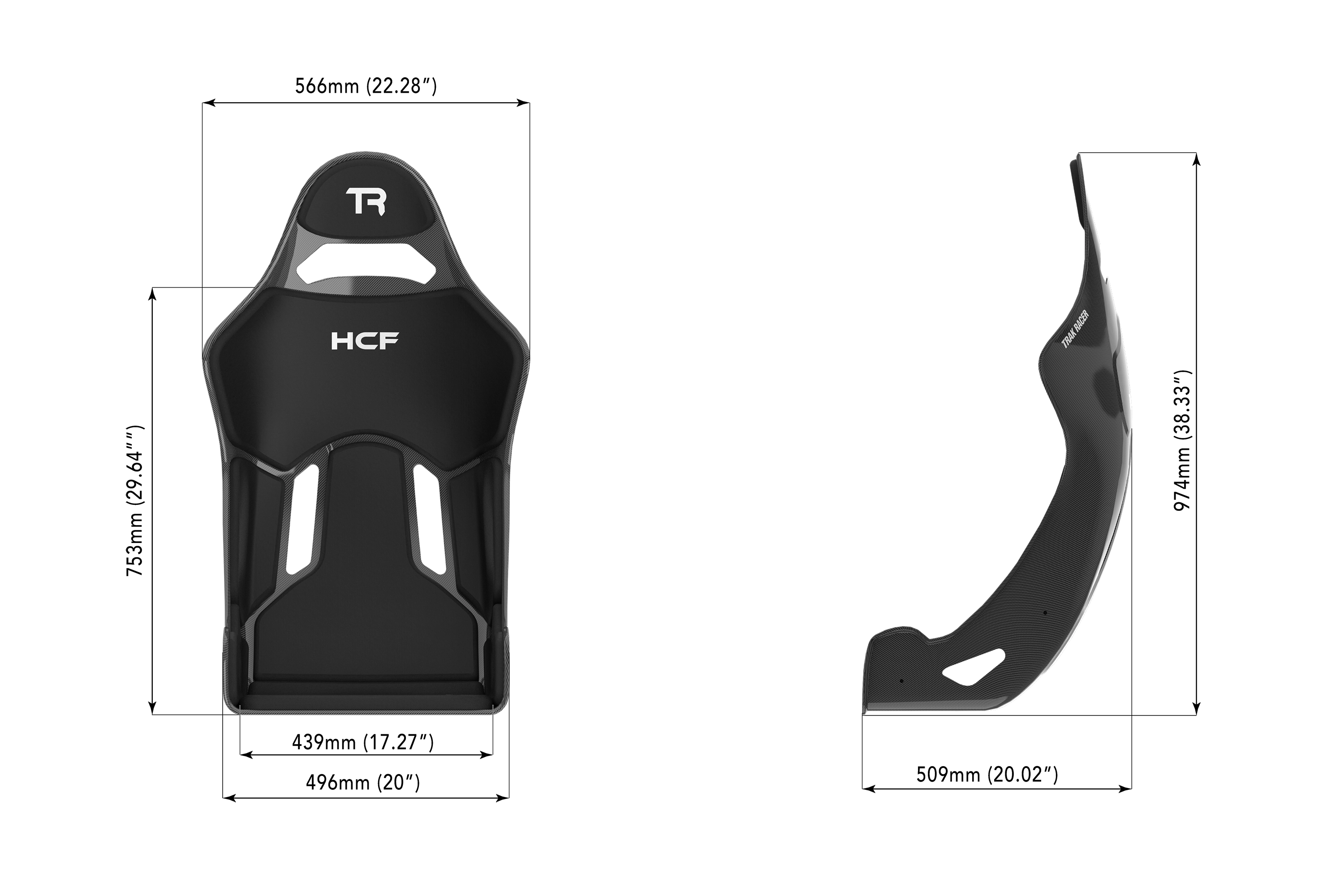 trak-racer-hcf-hybrid-formula-pro-sedile-racing-carbonio-dry-full image 5
