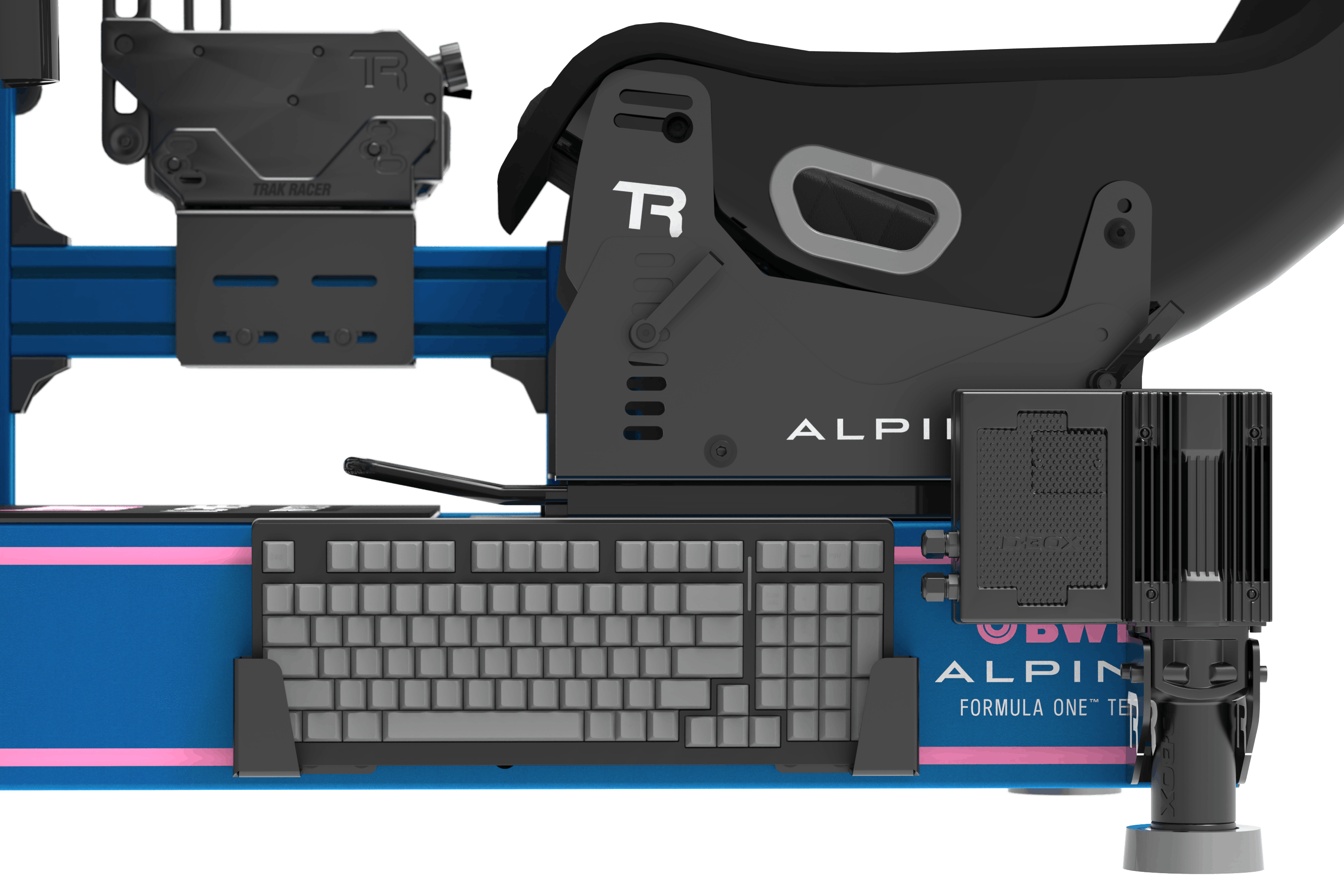 trak-racer-porta-tastiera-universale-per-cockpit-in-alluminio-sim-racing image 4