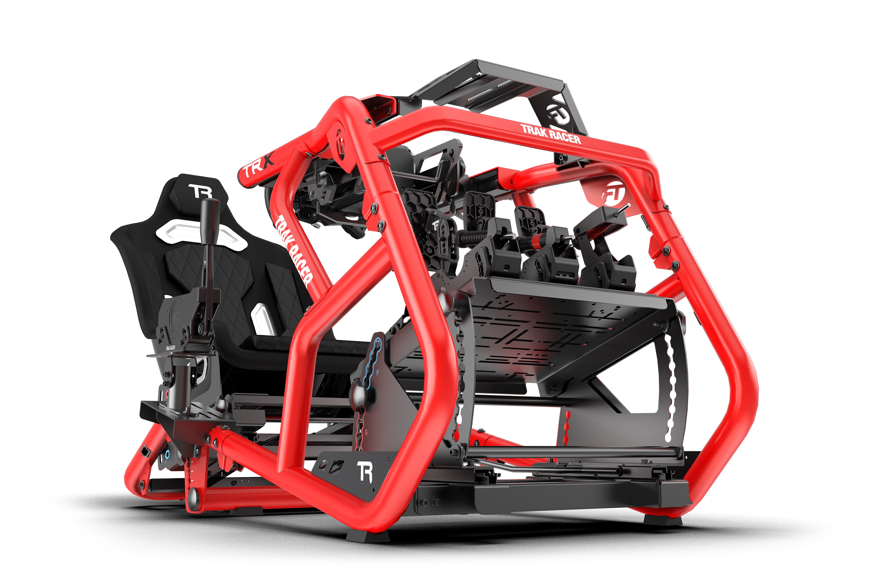 trak-racer-trx-v2-racing-simulator-tifosi-red-telaio-formula-gt image 1