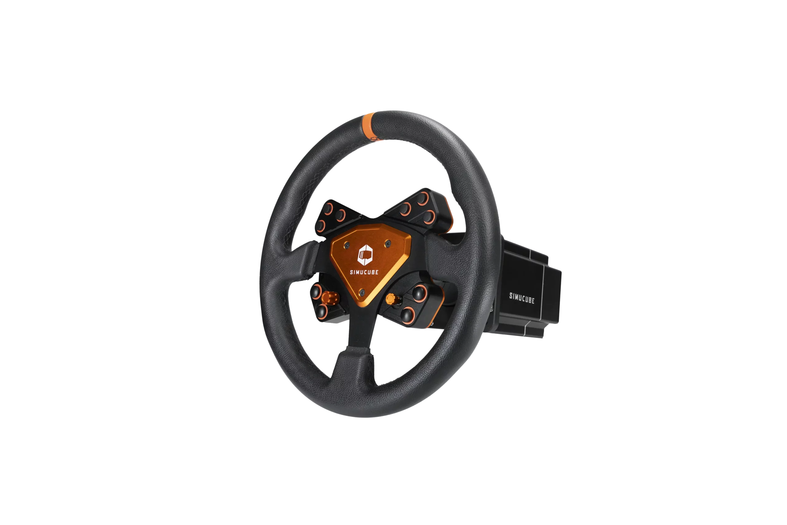 simucube-tahko-round-orange-edition-simucube-2-bundle-base-e-volante image 1