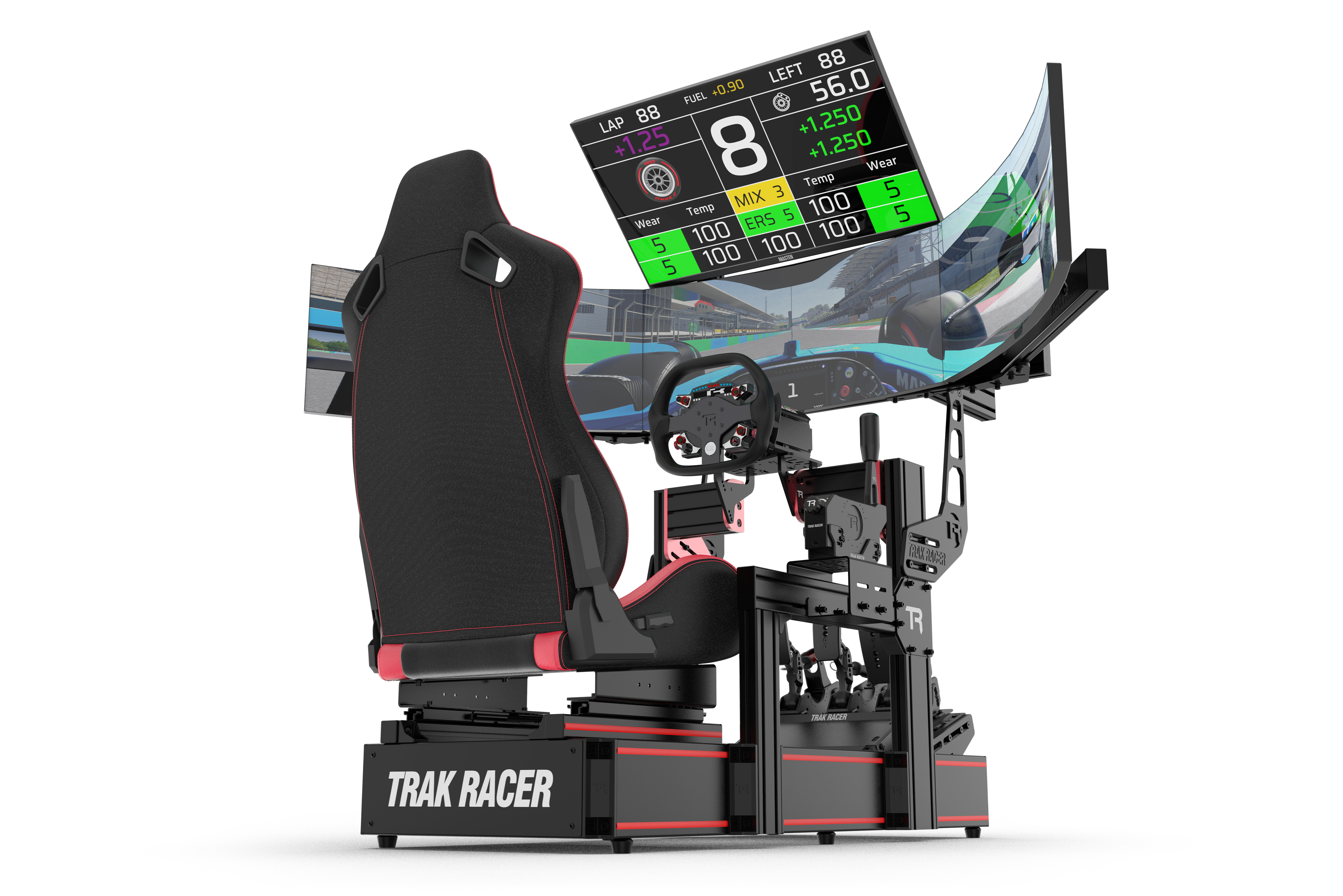 trak-racer-tr160-v5-racing-simulator-con-seat-slider-kit image 5