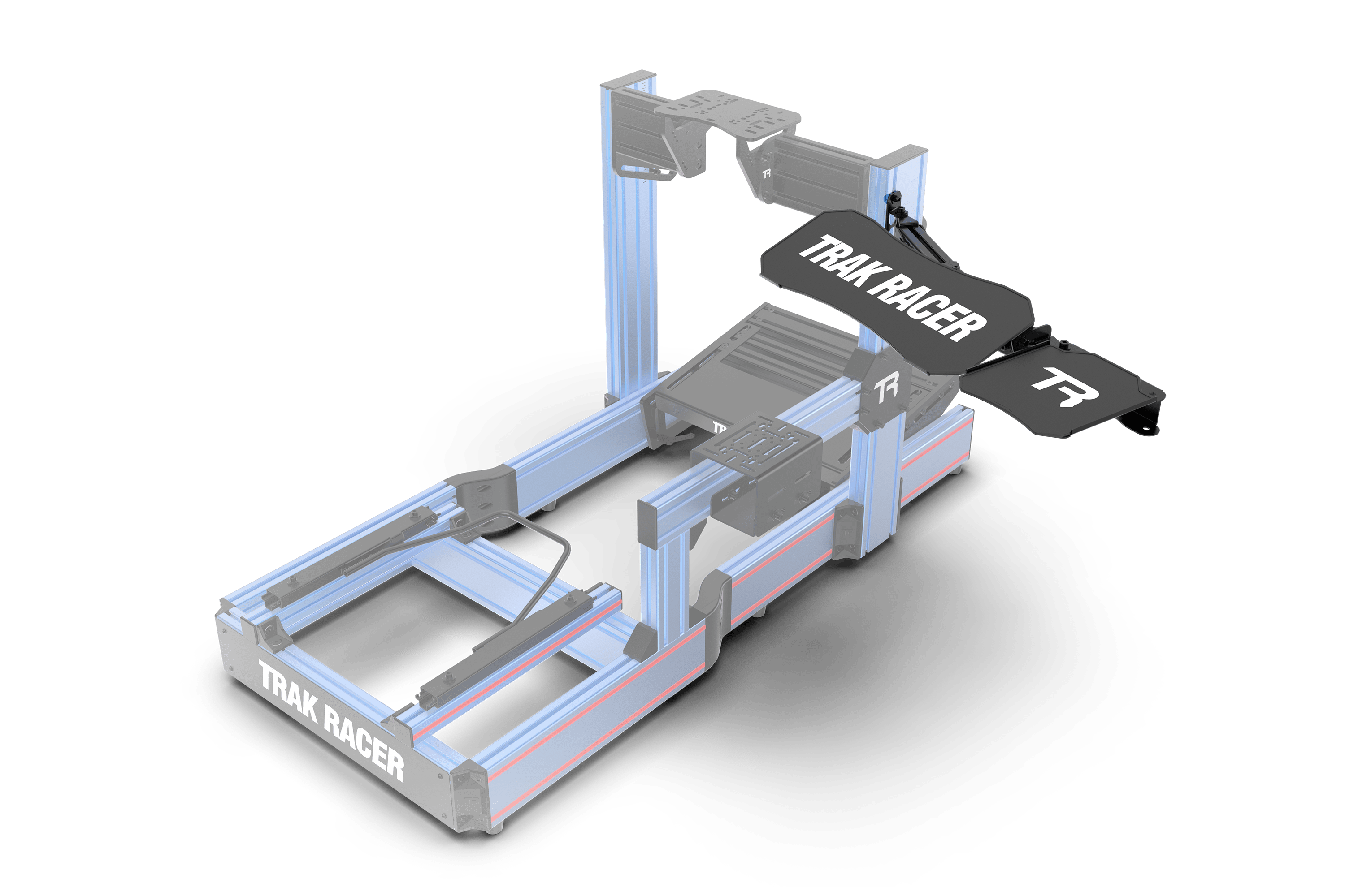 trak-racer-adjustable-keyboard-mouse-tray-v2-per-cockpit-in-alluminio image 2