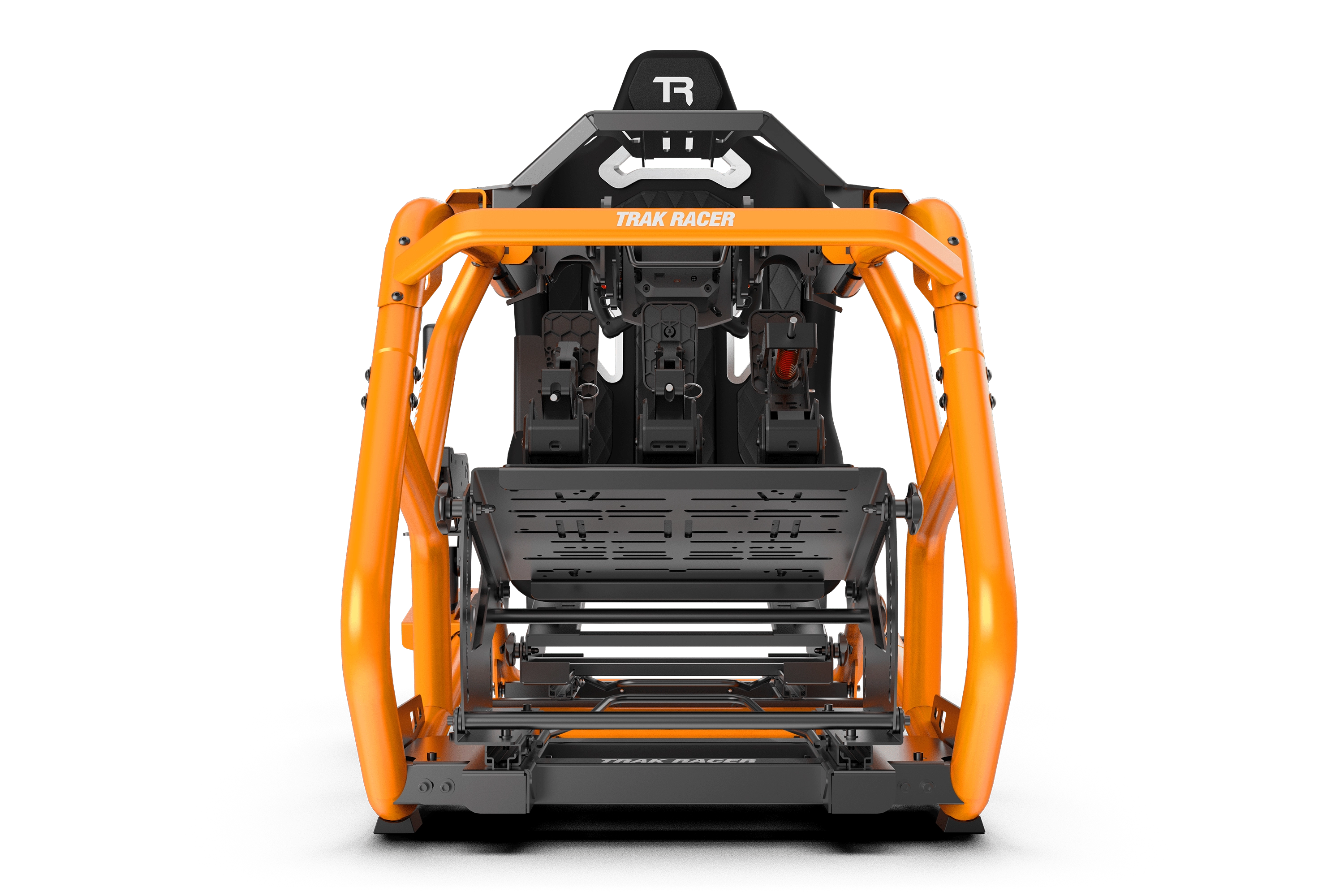 trak-racer-trx-v2-racing-simulator-sunset-orange-cockpit-premium image 7