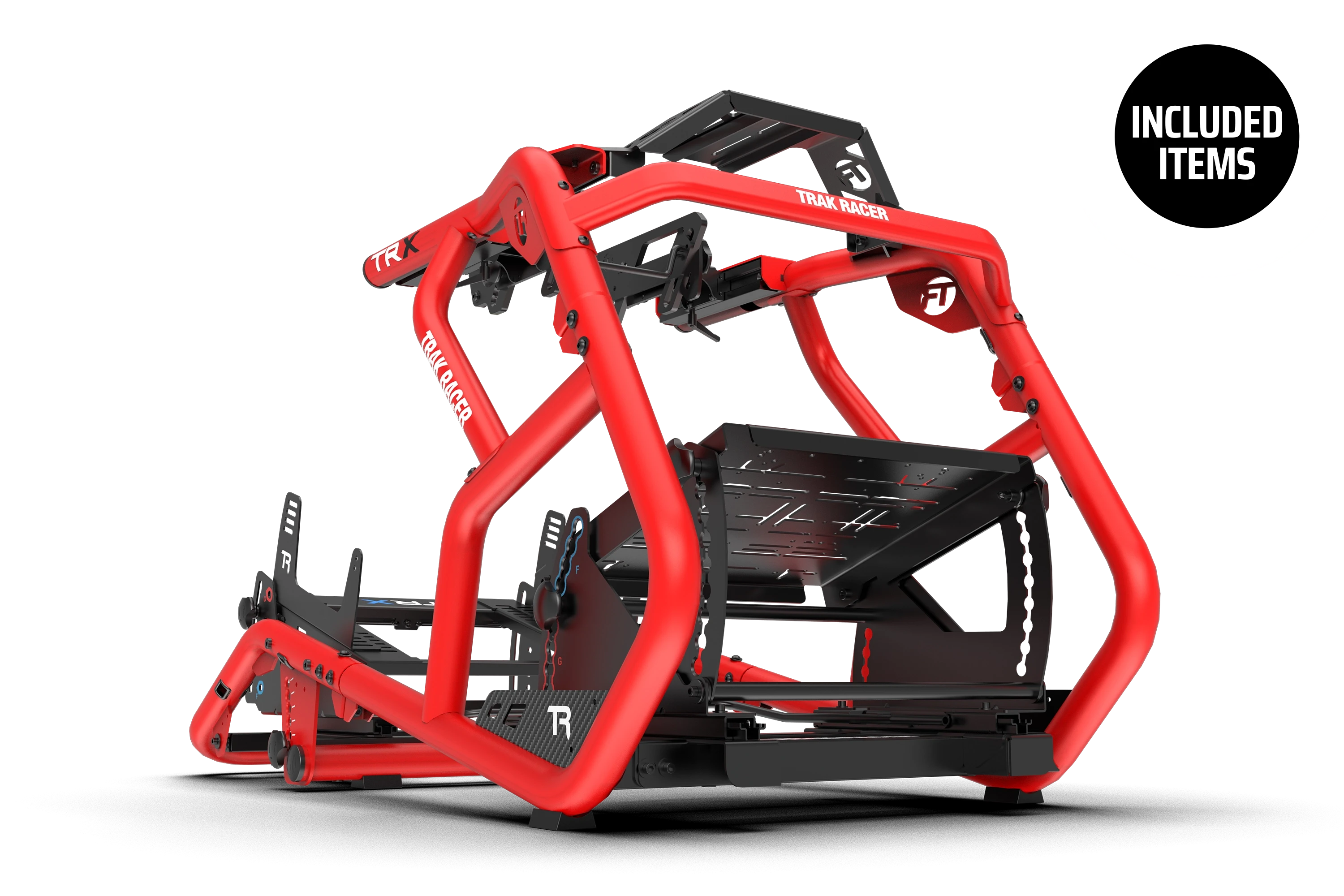 trak-racer-trx-v2-racing-simulator-tifosi-red-telaio-formula-gt image 2