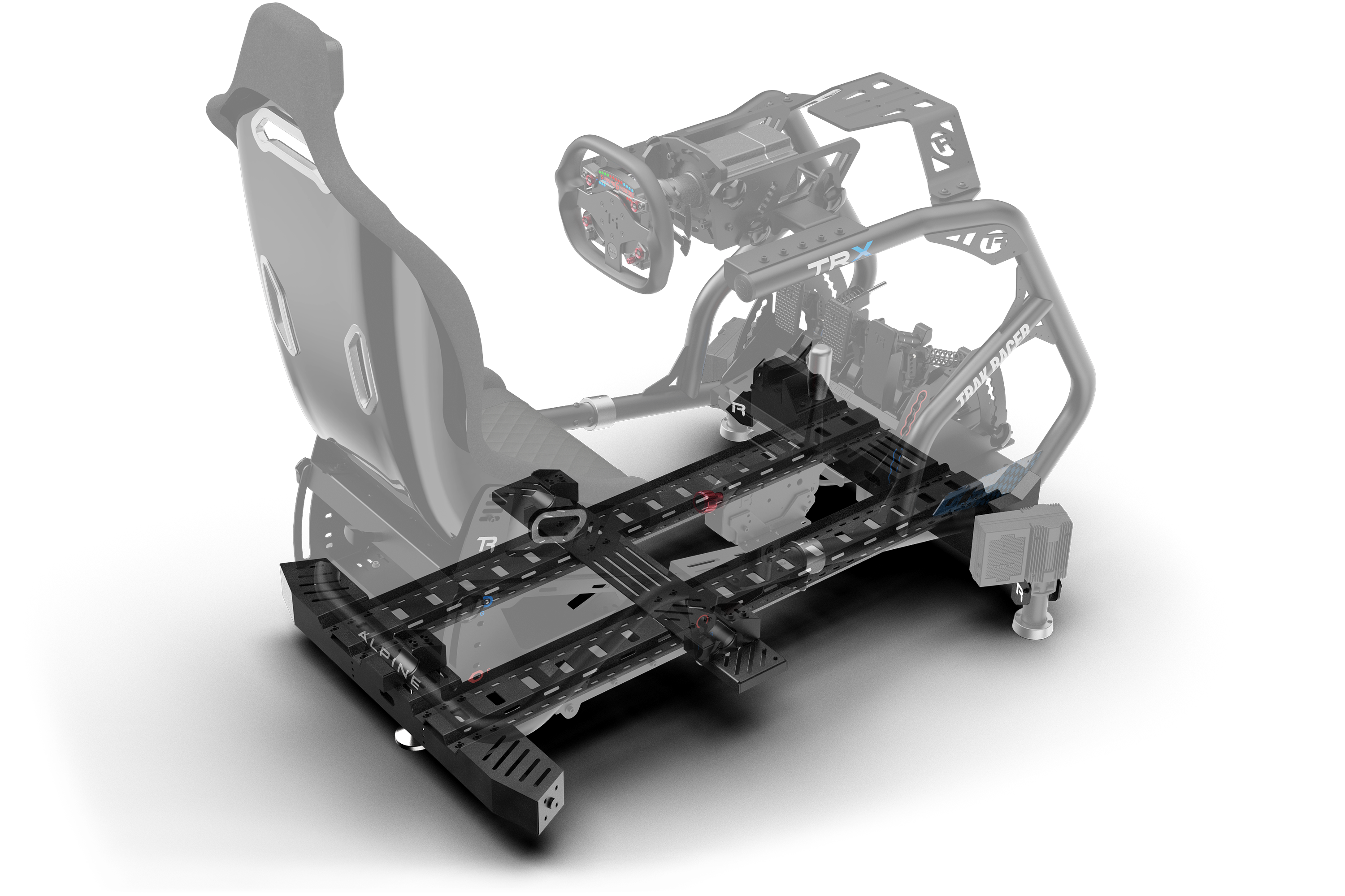 trak-racer-base-universale-in-acciaio-per-piattaforma-d-box-motion-2-o-4-attuato image 5