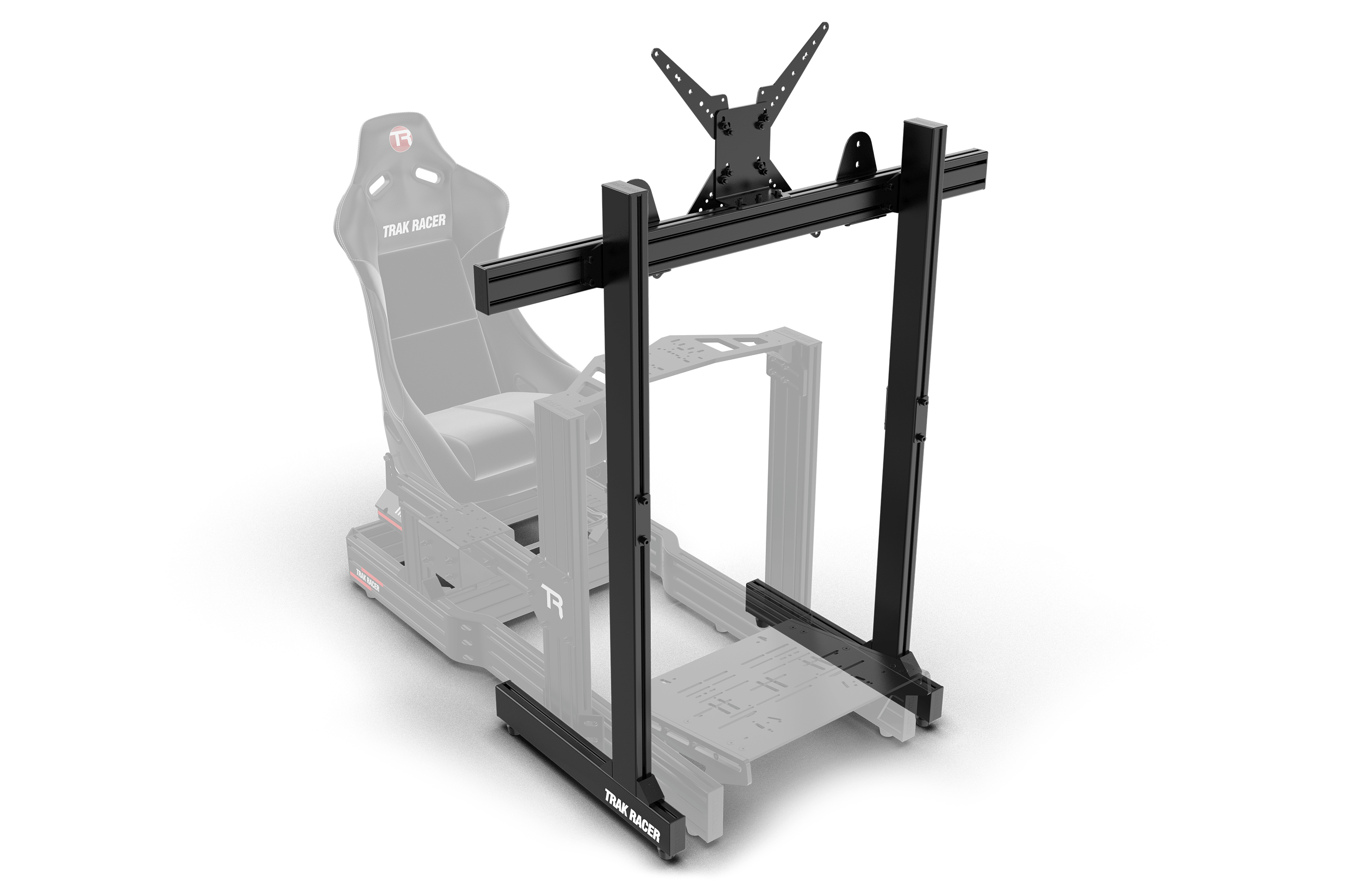 trak-racer-freestanding-single-monitor-stand-per-tv-fino-a-80 image 5