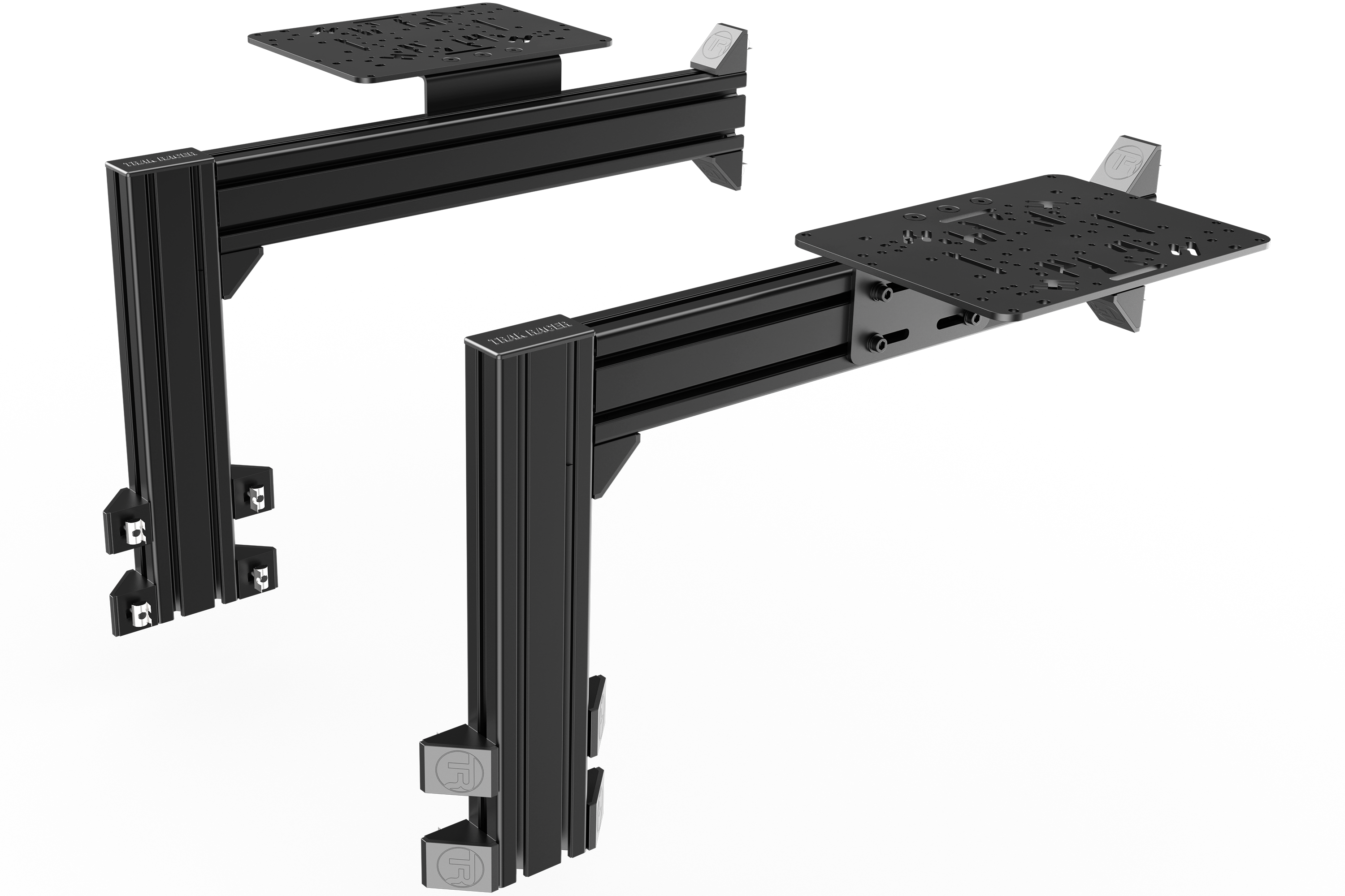 trak-racer-flight-sim-control-mount-kit-2-supporti-350mm-per-alluminio image 2