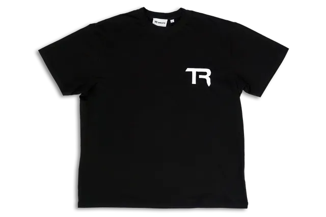 trak-racer-tr-monogram-t-shirt-cotone-nero image 1