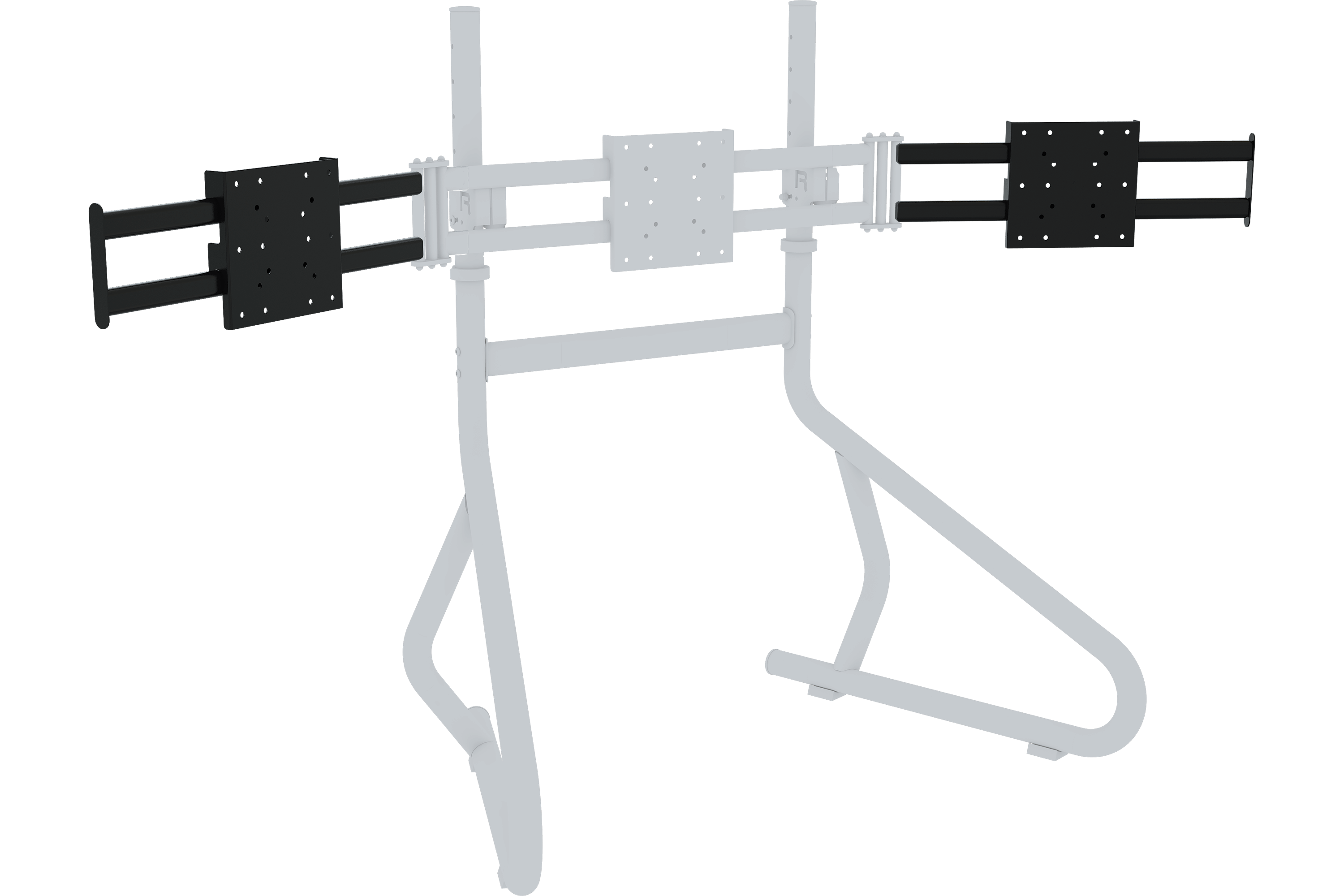 trak-racer-side-arms-bracci-laterali-acciaio-per-triple-monitor-22-32 image 2