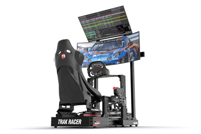 trak-racer-supporto-monitor-doppio-autoportante-fino-a-80-per-sim-racing image 1