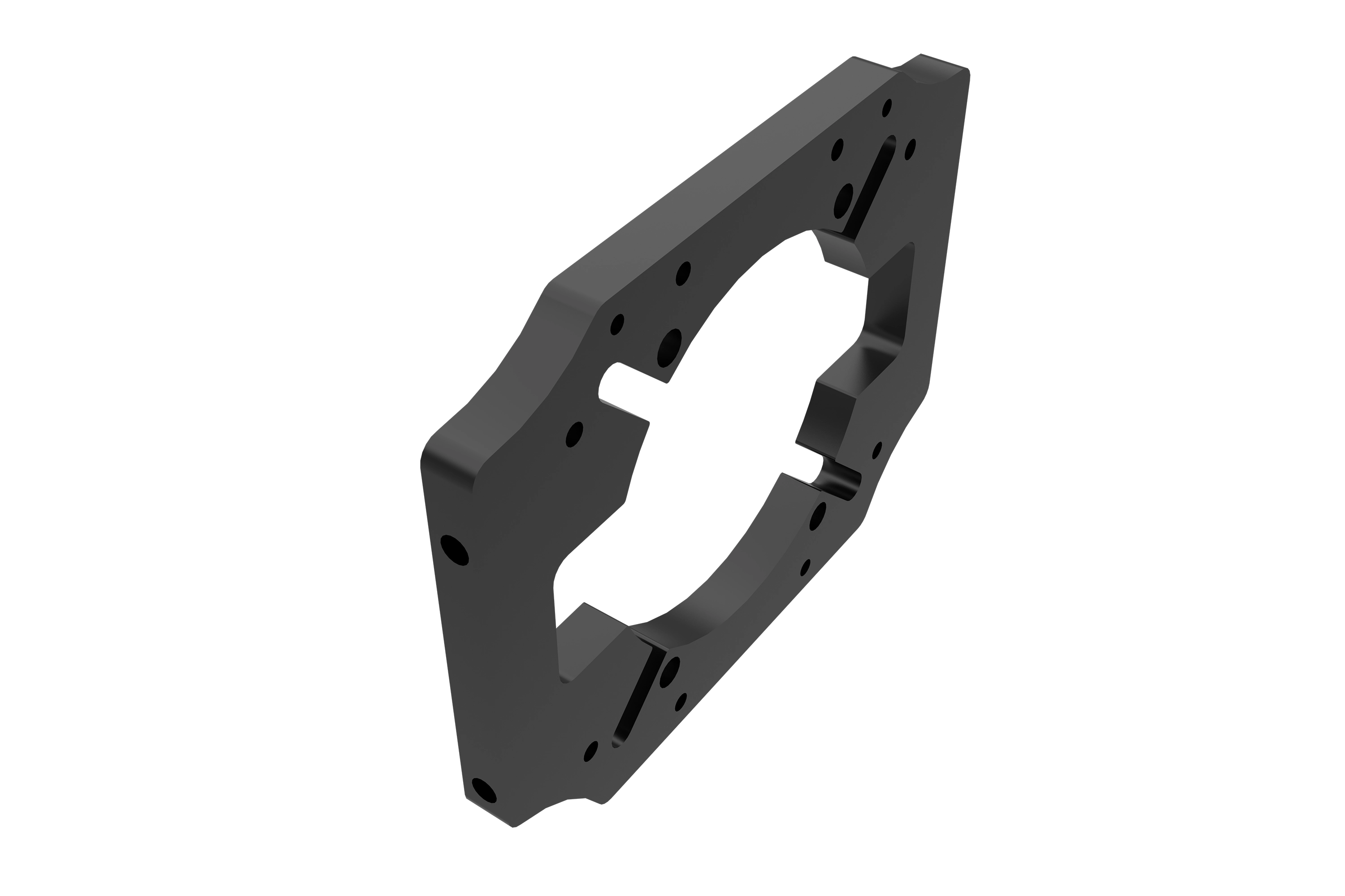 trak-racer-tr-one-piastra-anteriore-per-moza-r9-r25-ultra-front-wheel-mount image 2