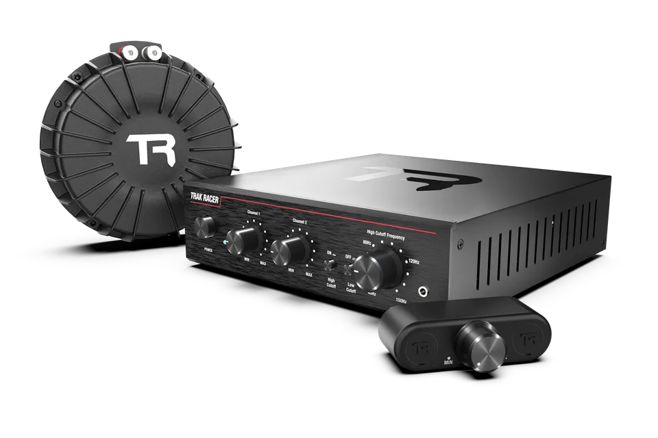 trak-racer-v2-pro-kit-amplificatore-200w-2ch-bass-shaker-tattile image 1
