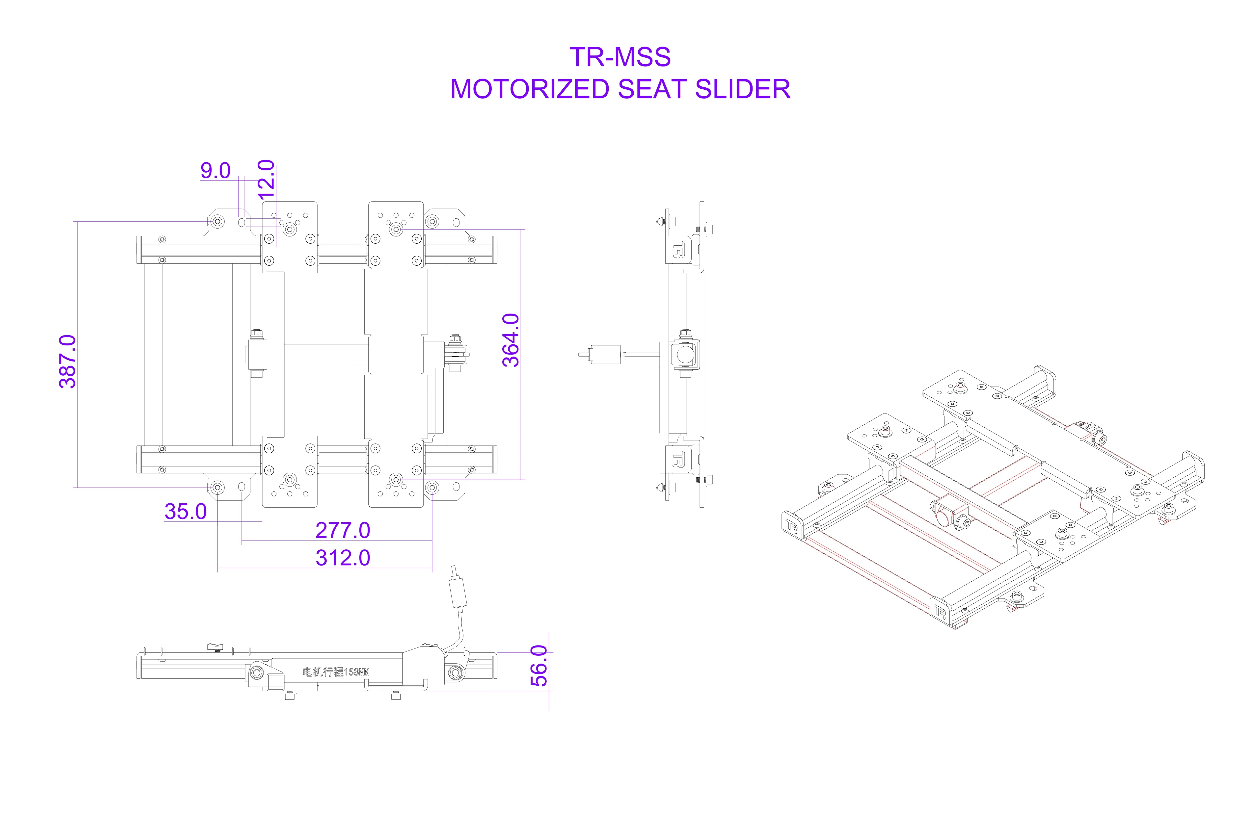 trak-racer-slitta-sedile-motorizzata-in-acciaio-per-cockpit image 6