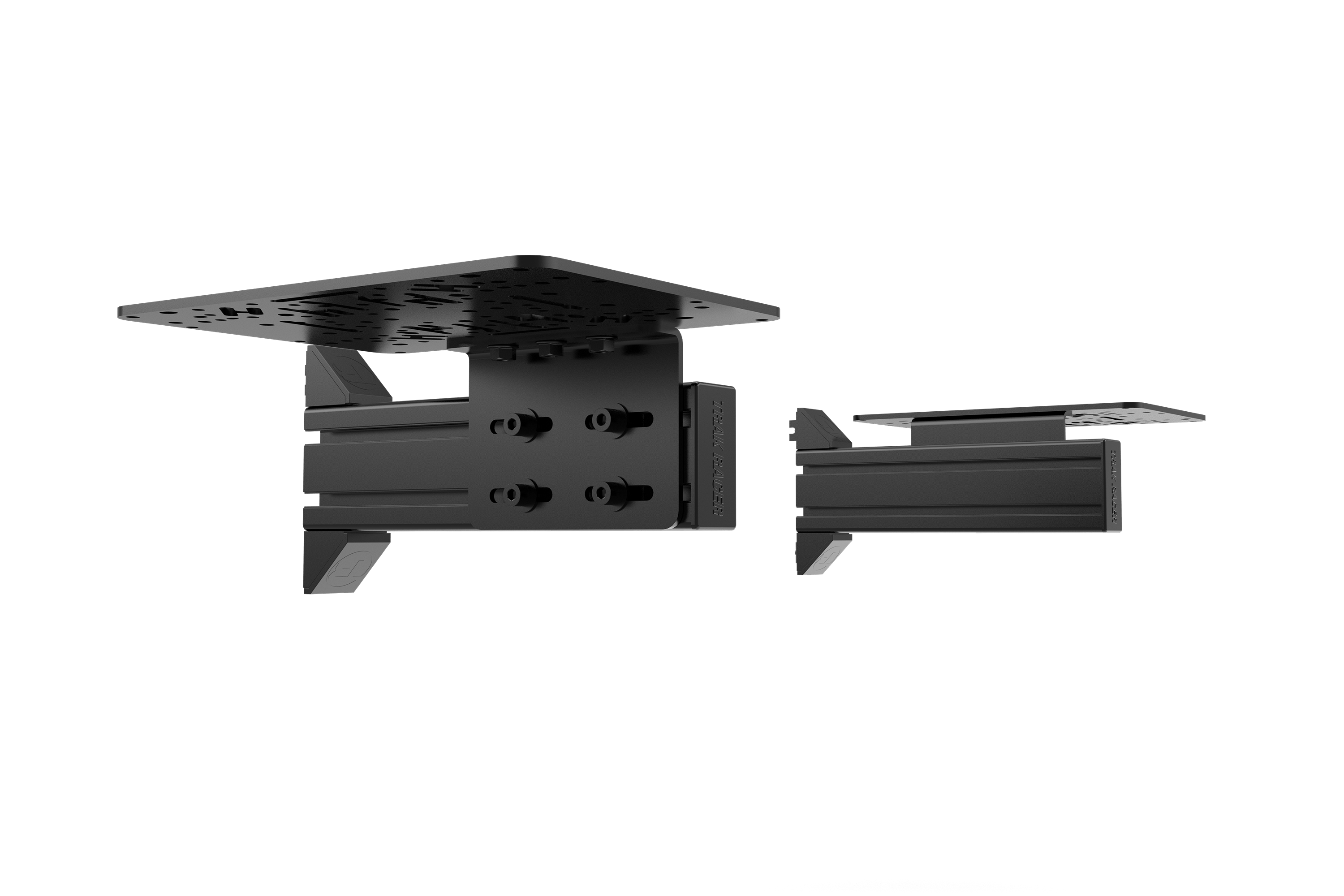 trak-racer-flight-sim-control-mount-kit-2-supporti-laterali-240mm-alluminio image 2